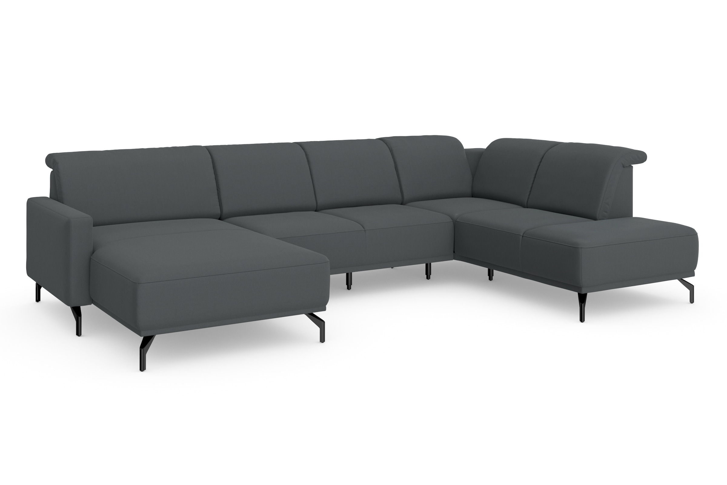 sit&more Wohnlandschaft »Bailando U-Form«, wahlweise mit Kopfteilverstellung und Vorziehsitz, motorisch
