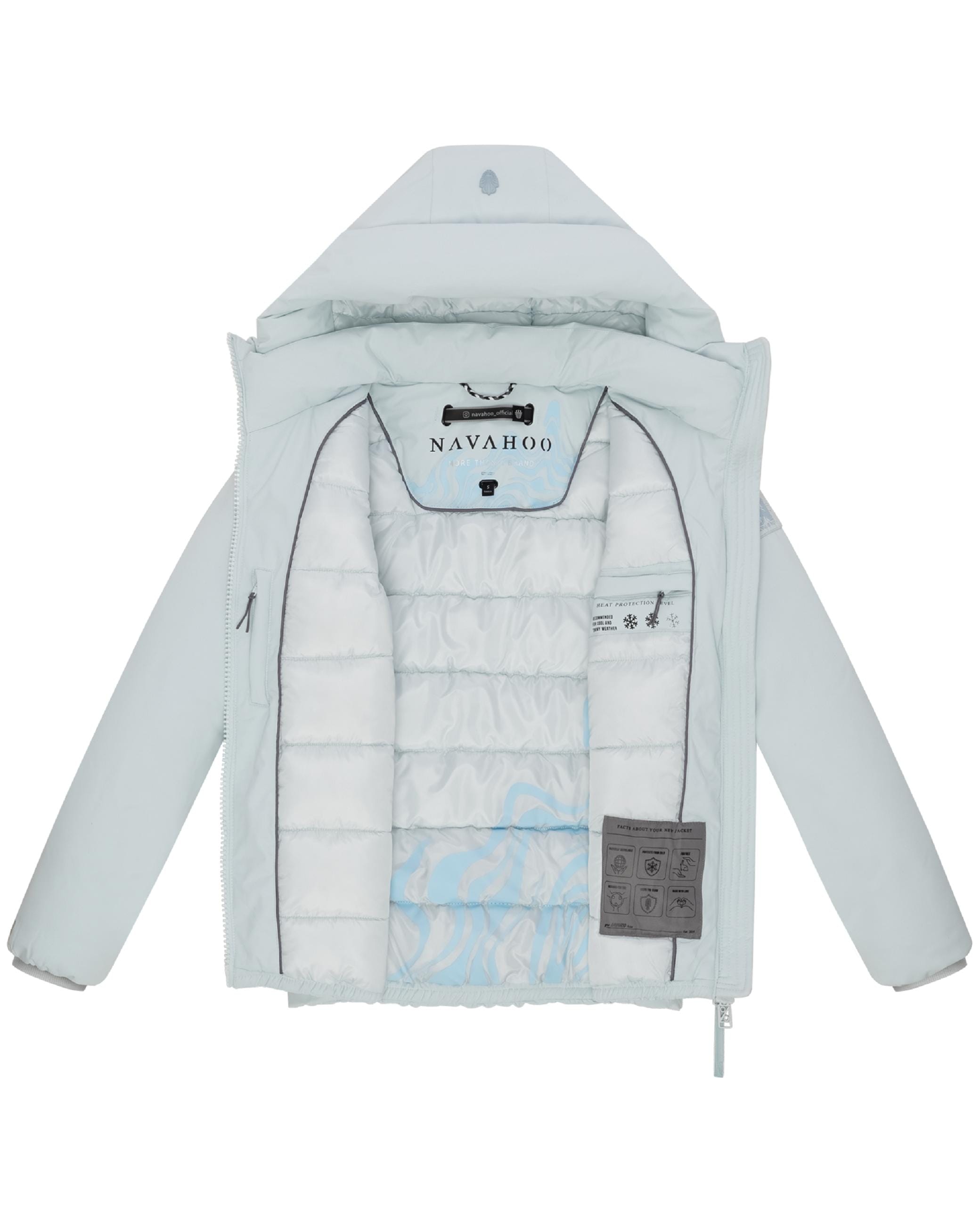 Navahoo Winterjacke »Winterjacke Blütenlicht 14«
