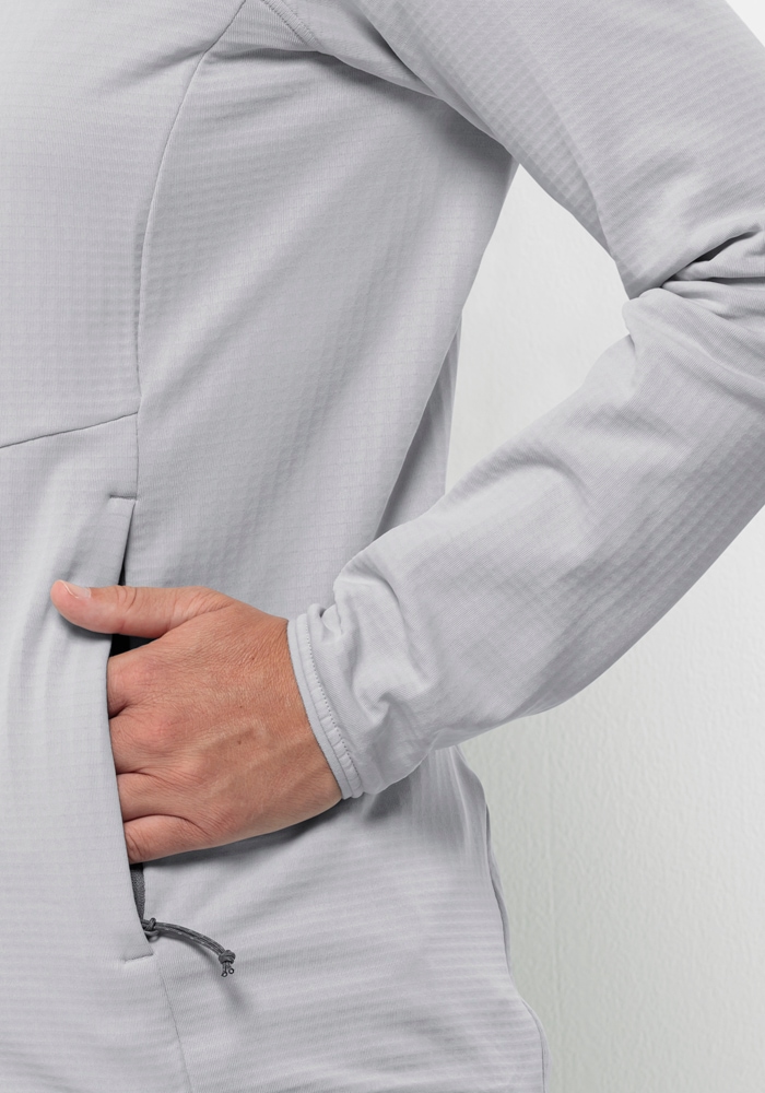 Jack Wolfskin Fleecejacke »KOLBENBERG HOODED FZ W« mit Kapuze