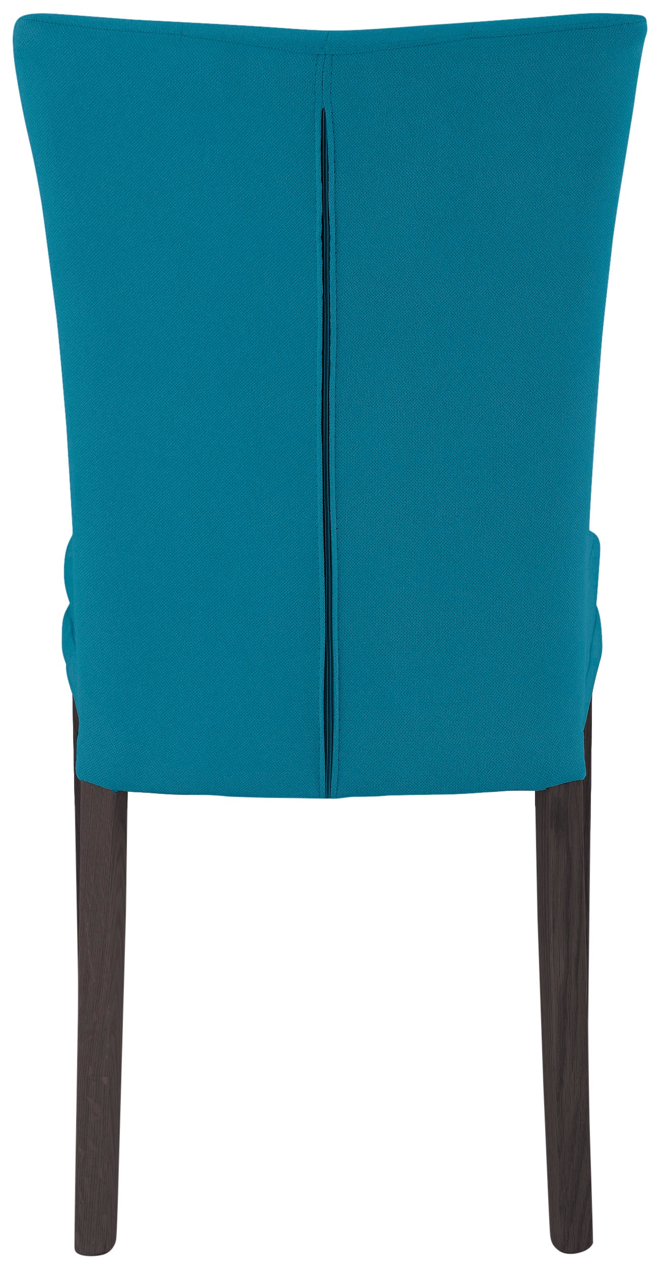Home affaire 4-Fußstuhl »Colorado«, (Set), 6 St., Luxus-Microfaser, Beine aus Buche, wengefarben lackiert, Im 2er, 4er oder 6er-Set