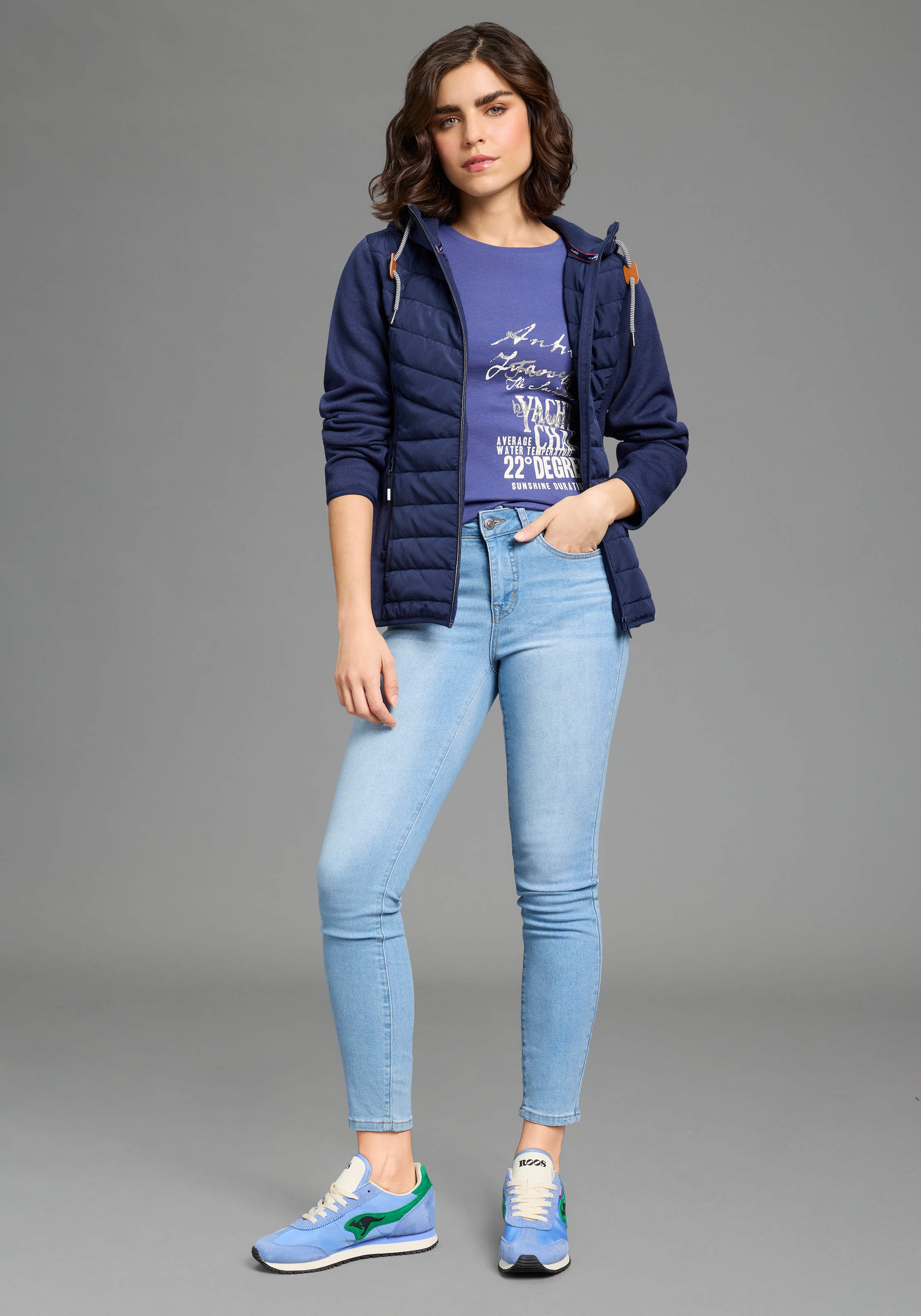 KangaROOS T-Shirt im Basic-Look mit Print