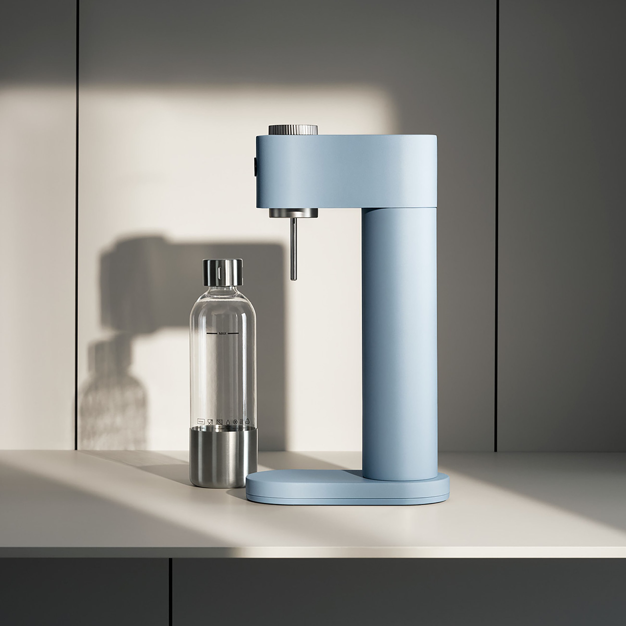 WMF Wassersprudler »Element One« 3 Sprudelgrade, vollautomatisches Sprudeln, Cromargan Edelstahlgehäuse