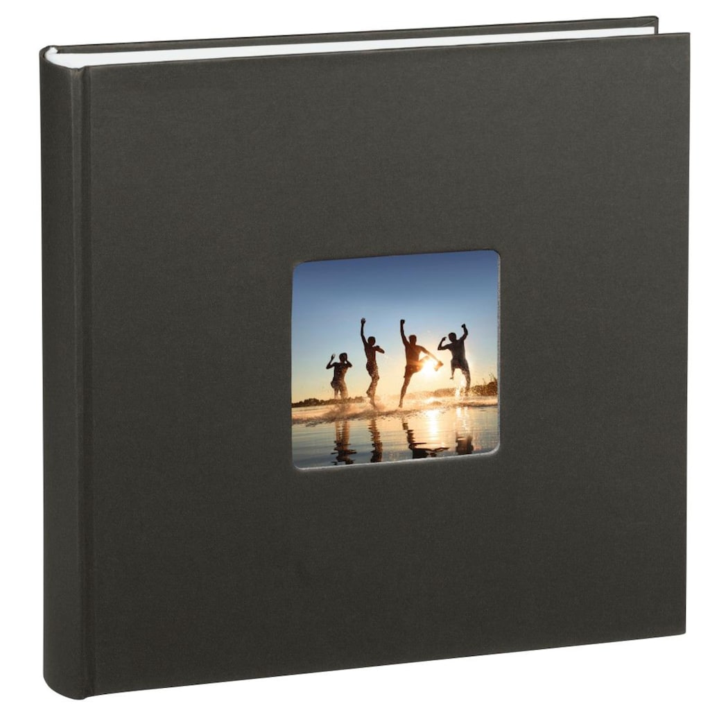 Hama Fotoalbum »Jumbo Fotoalbum 30 x 30 cm, 100 Seiten, Album, Schwarz«