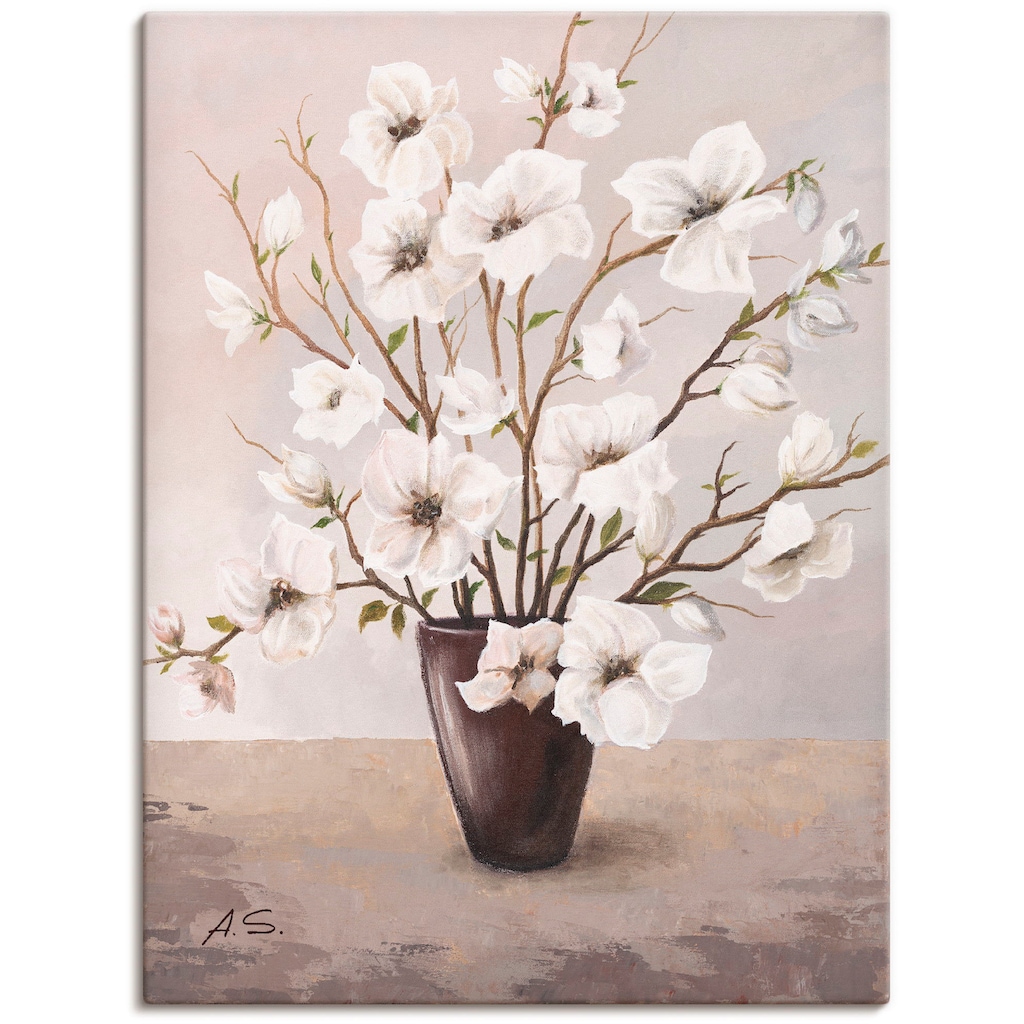 Artland Wandbild »Magnolien«, Blumen, (1 St.)