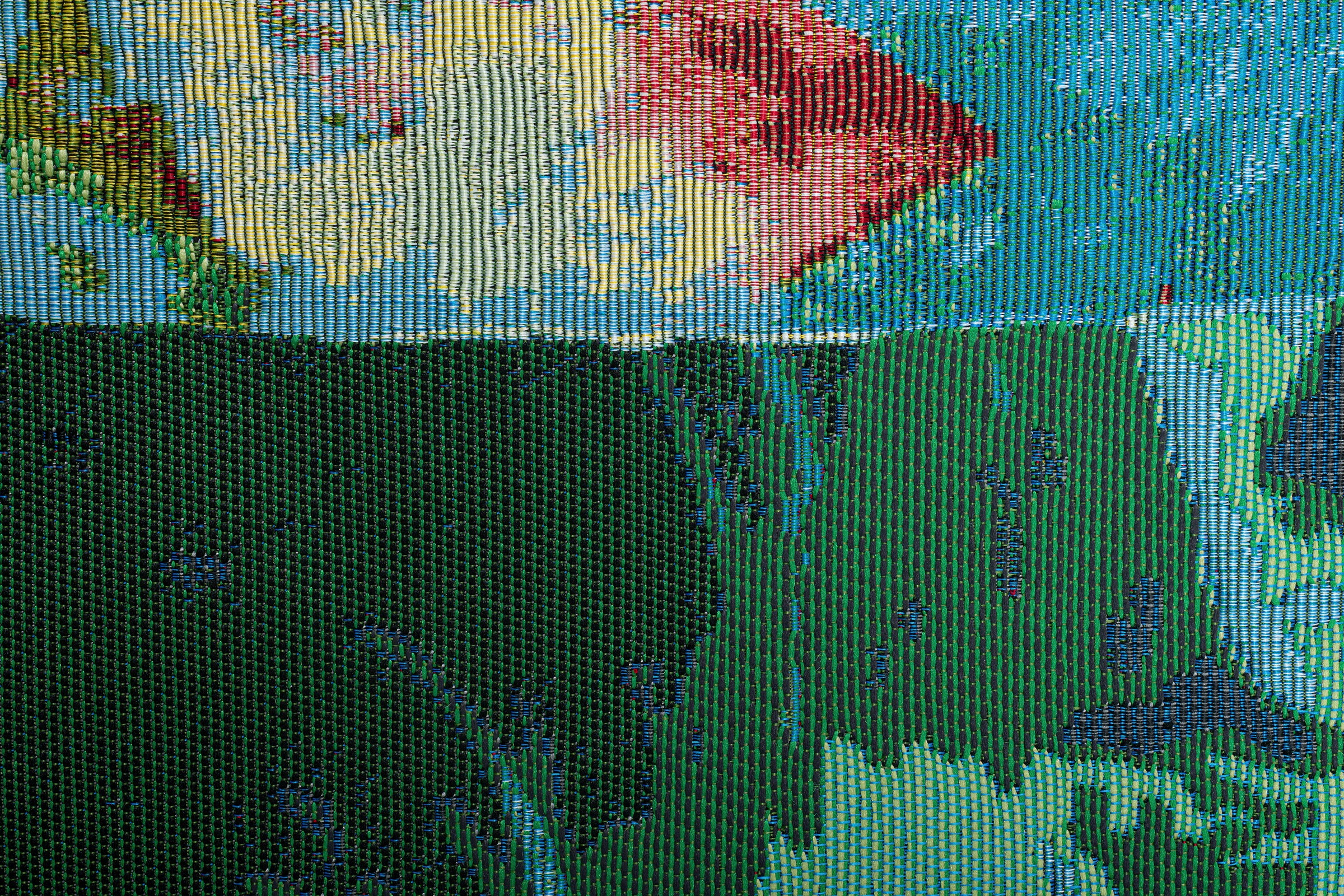 Sansibar Teppich »Rantum Beach SA-024«, rechteckig, 5 mm Höhe, Flachgewebe, modernes Design, Motiv Surfboard, In- & Outdoor geeignet
