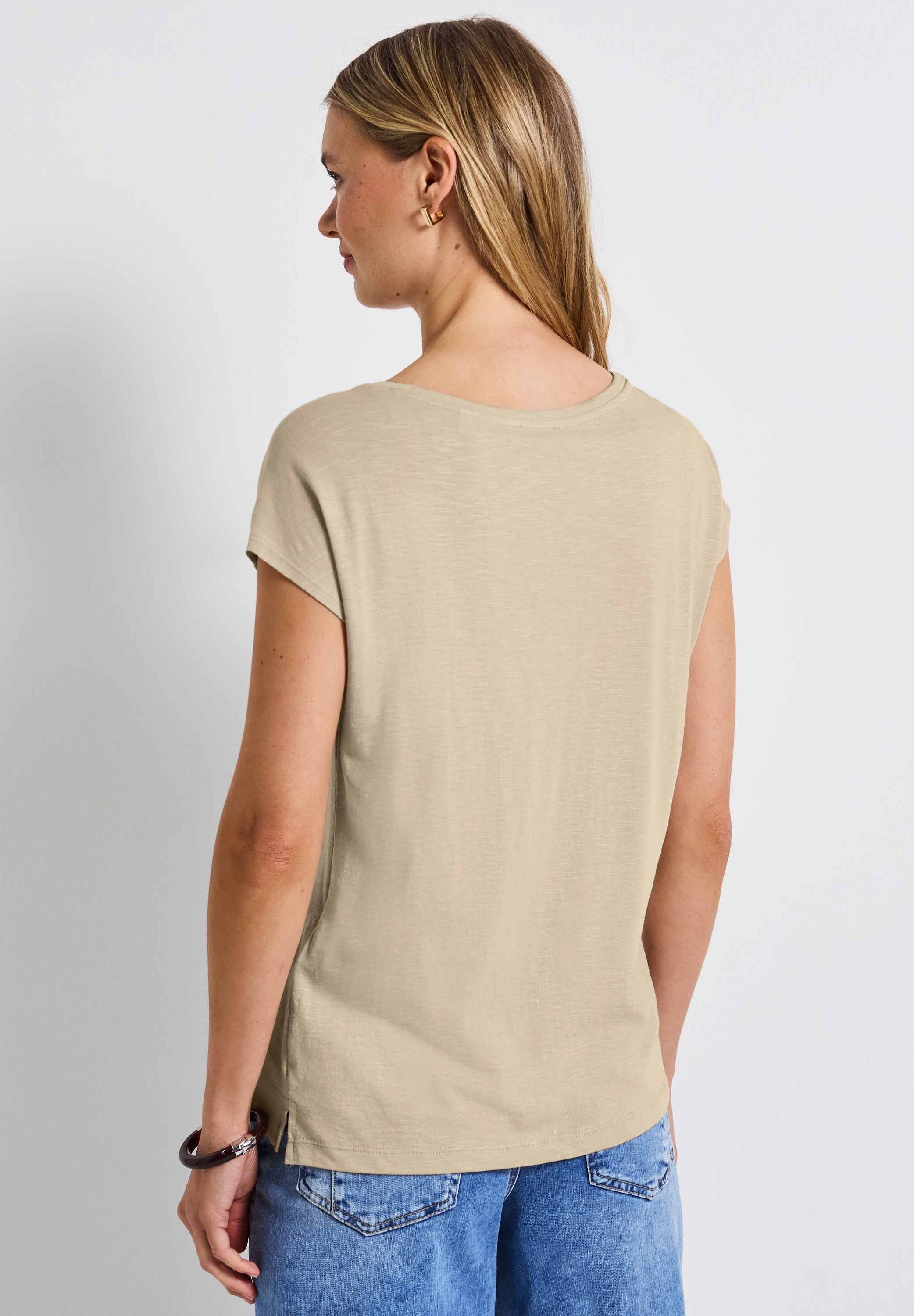 STREET ONE Shirttop, mit Deko-Tape