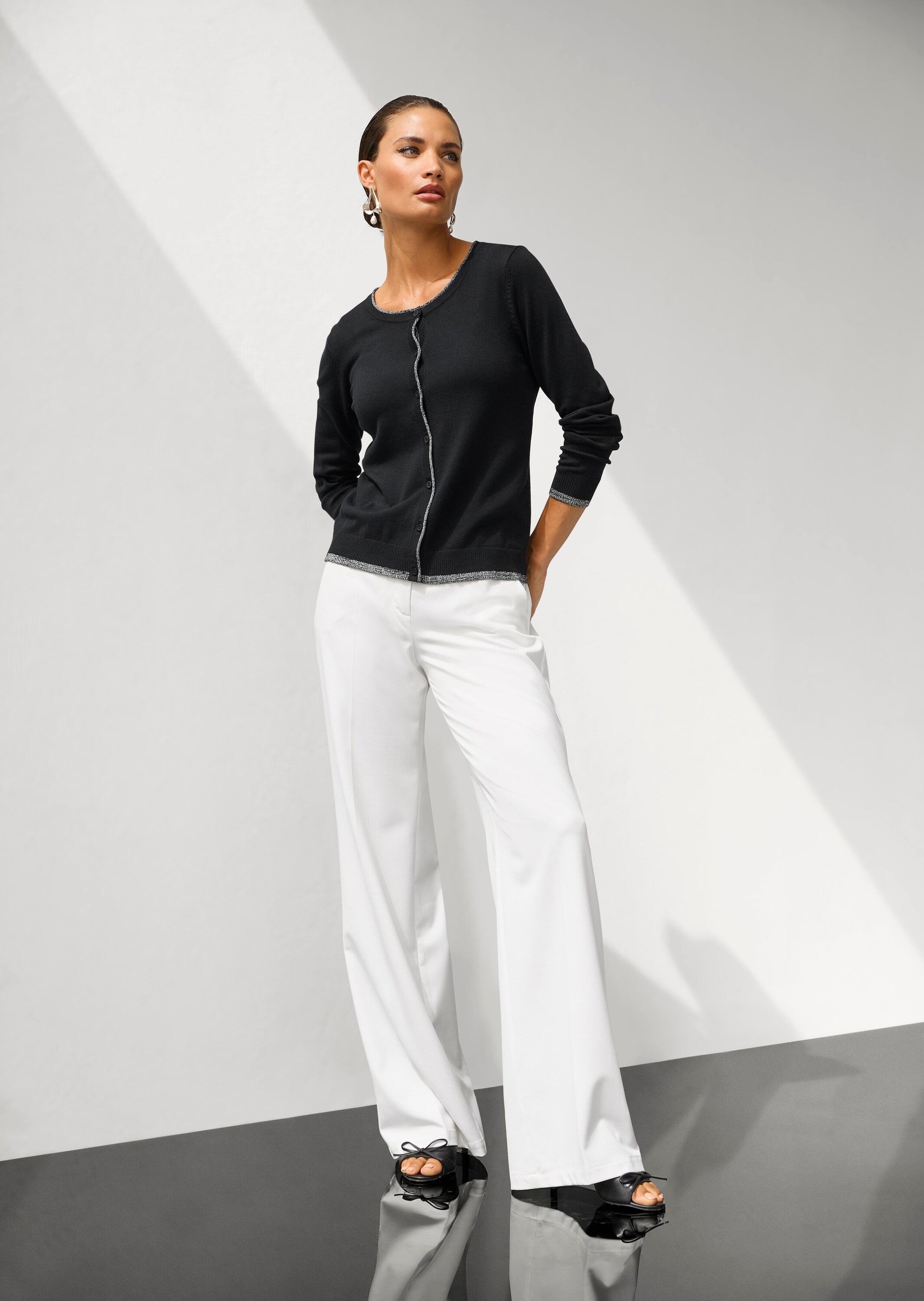 MADELEINE Bügelfaltenhose »Hose Palazzo-Hose mit Bügelfalten«