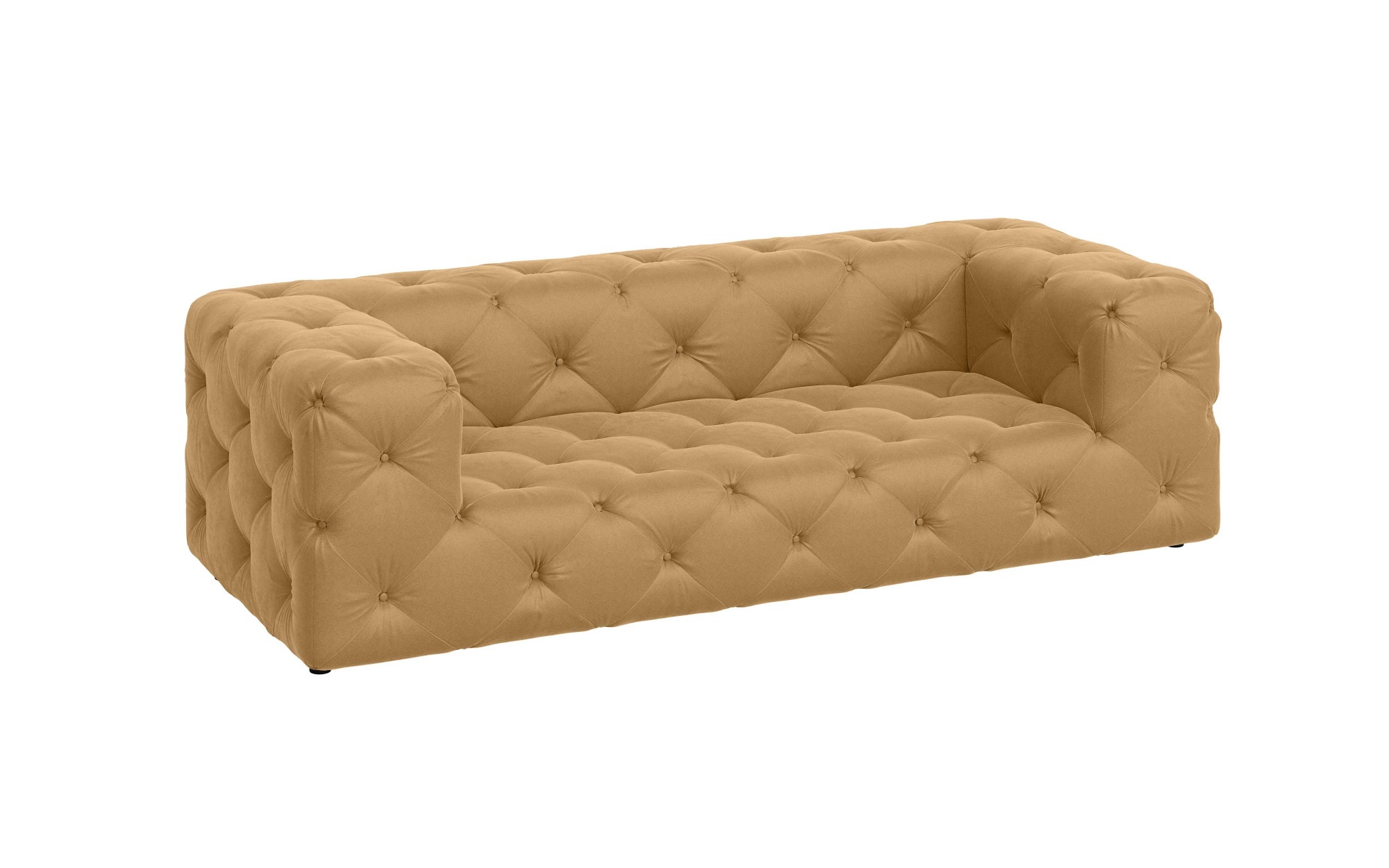 Places of Style 3-Sitzer »FOLLINA«, 3-Sitzer Sofa mit klassischer Chesterfield-Knopfheftung