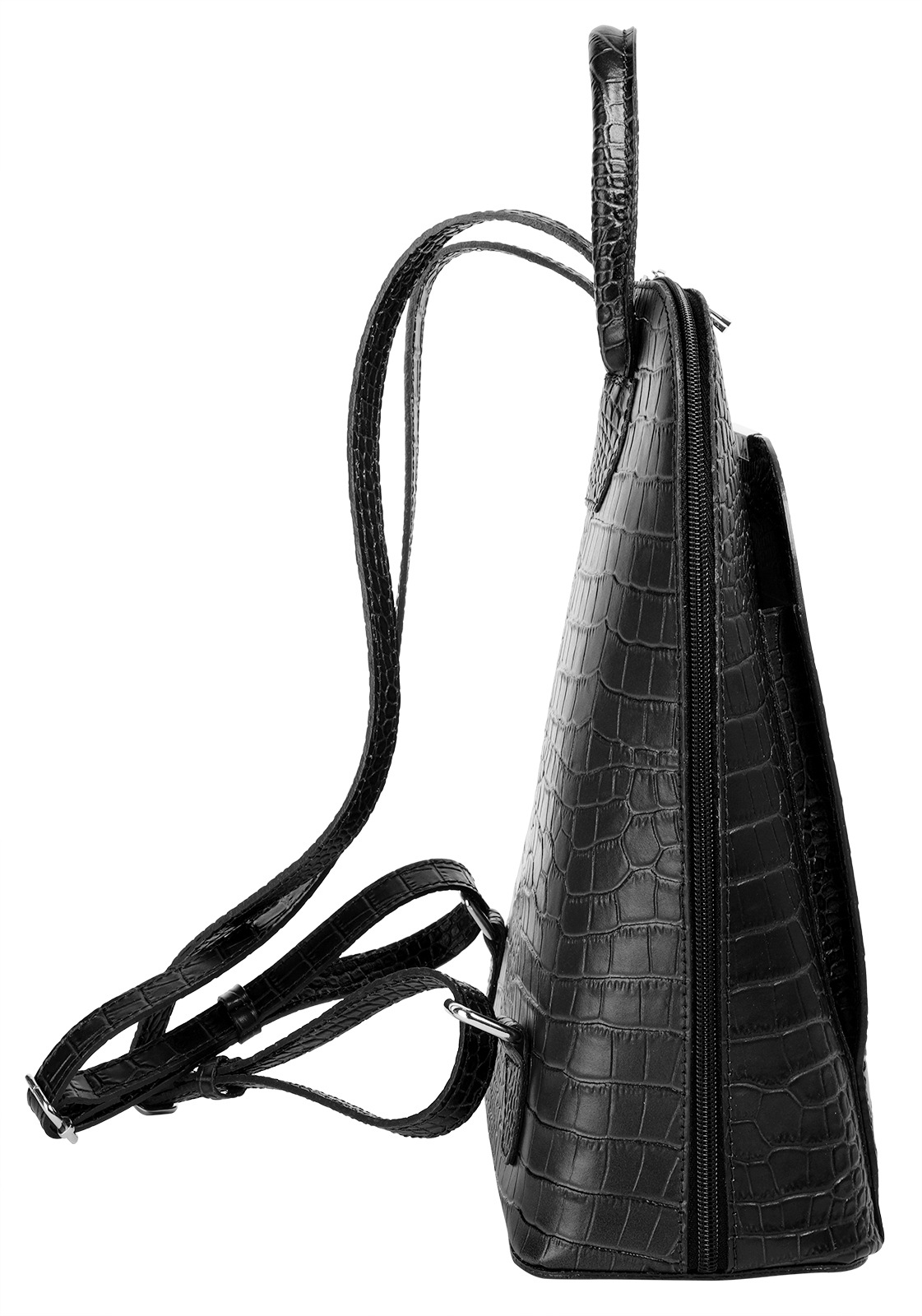Cluty Cityrucksack, echt Leder, Made in Italy