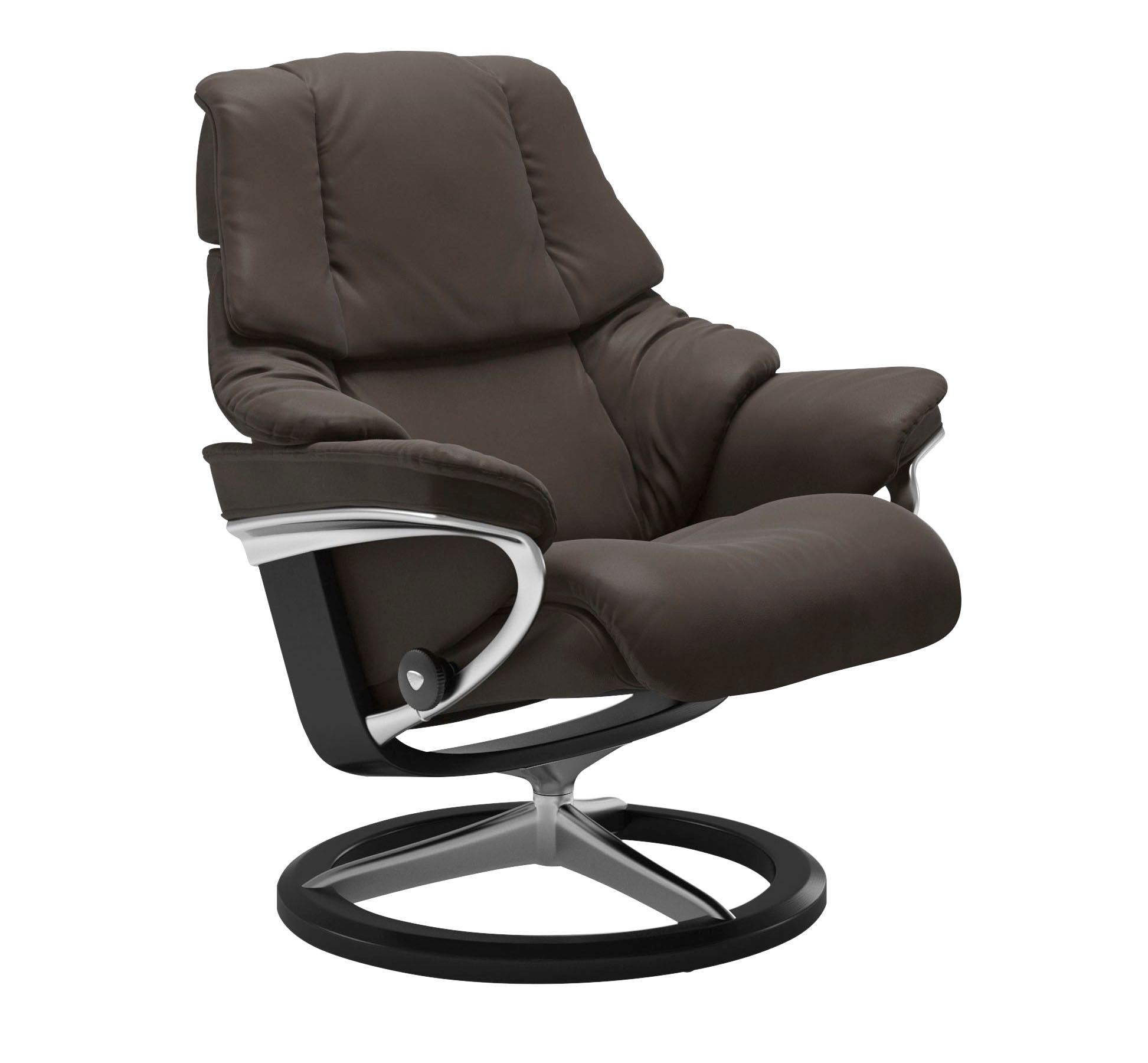 Stressless® Relaxsessel »Reno«, mit Signature Base, Größe S, M & L, Gestell Schwarz