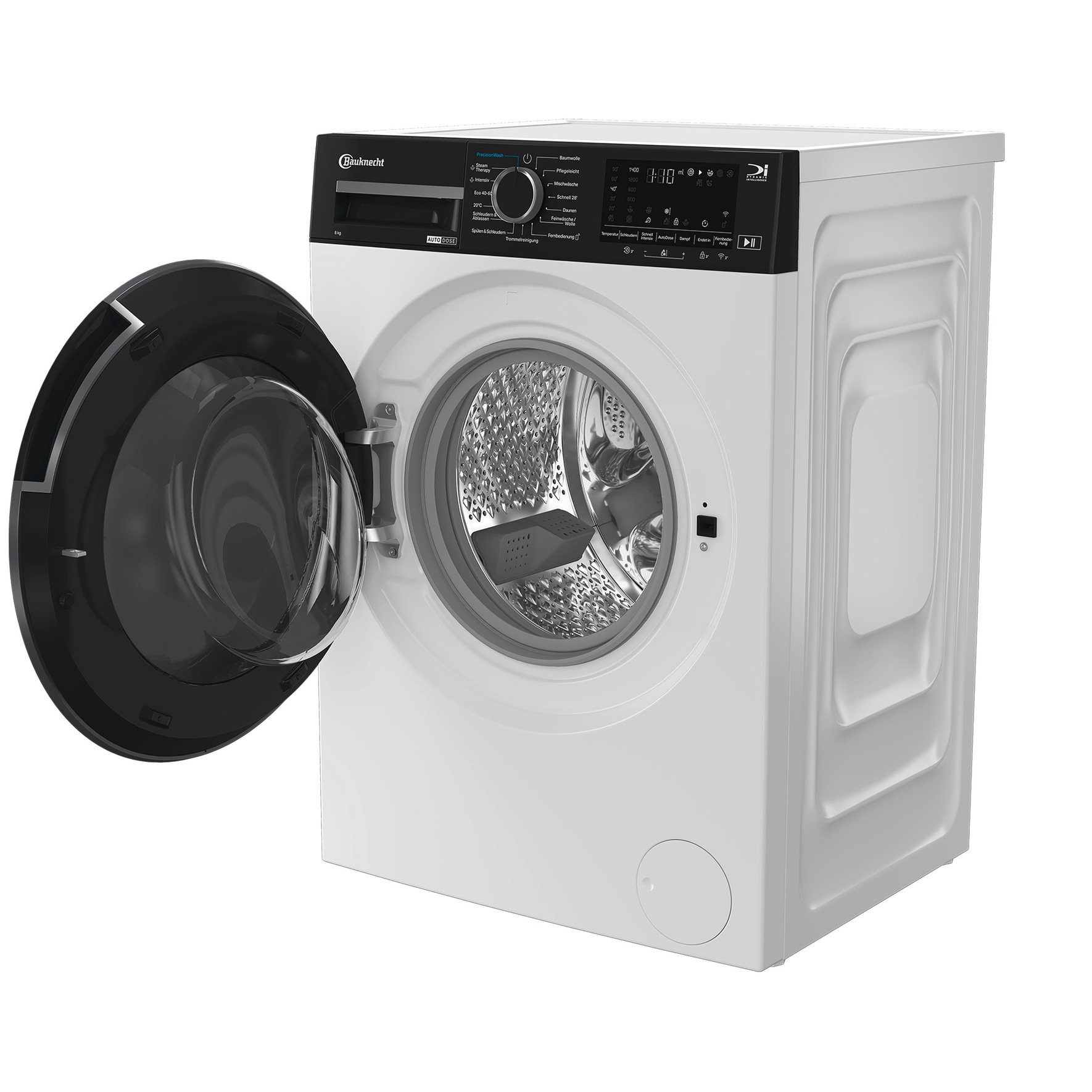 BAUKNECHT Waschmaschine »B WM 8A9 BC« 8 kg 1400 U/min Smart dosieren, perfekt waschen – kein Waschmittel verschwenden