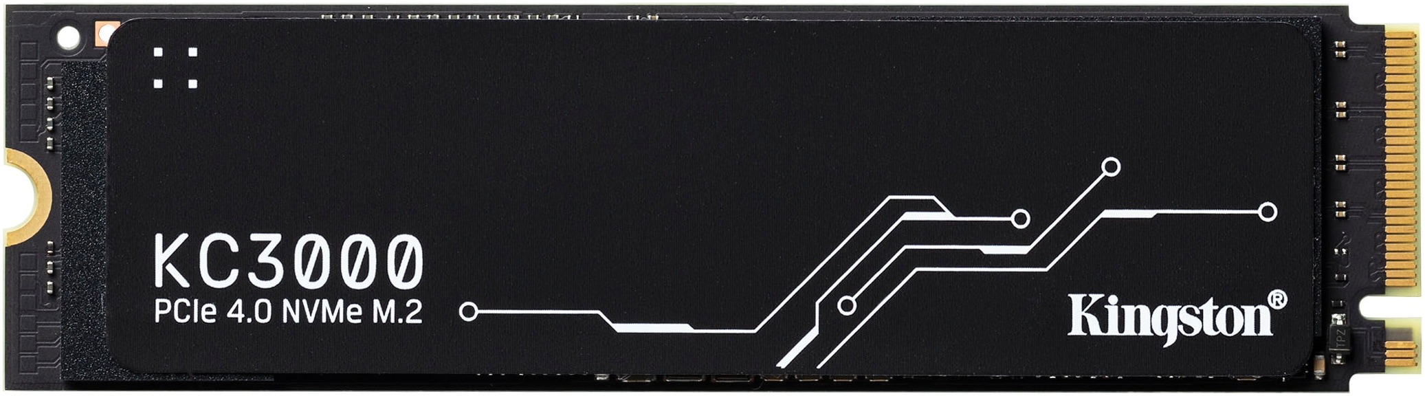 Kingston interne SSD »KC3000 2048GB« 2050 GB Anschluss M.2 (2880)