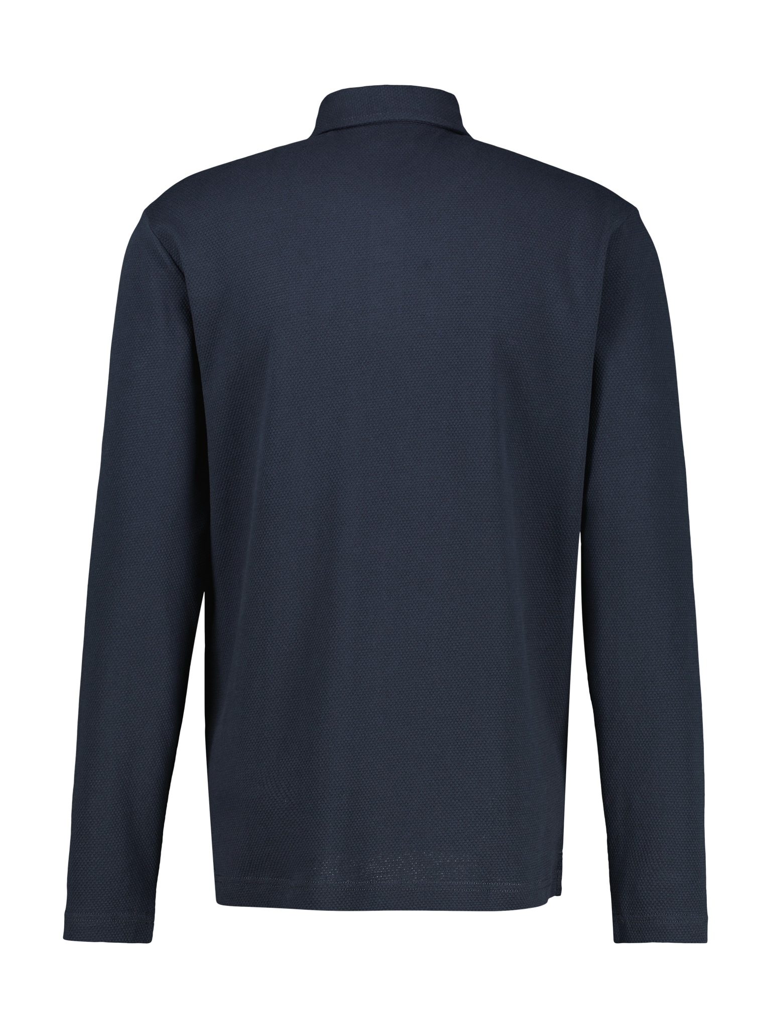 LERROS Langarm-Poloshirt, mit Logo Stickerei