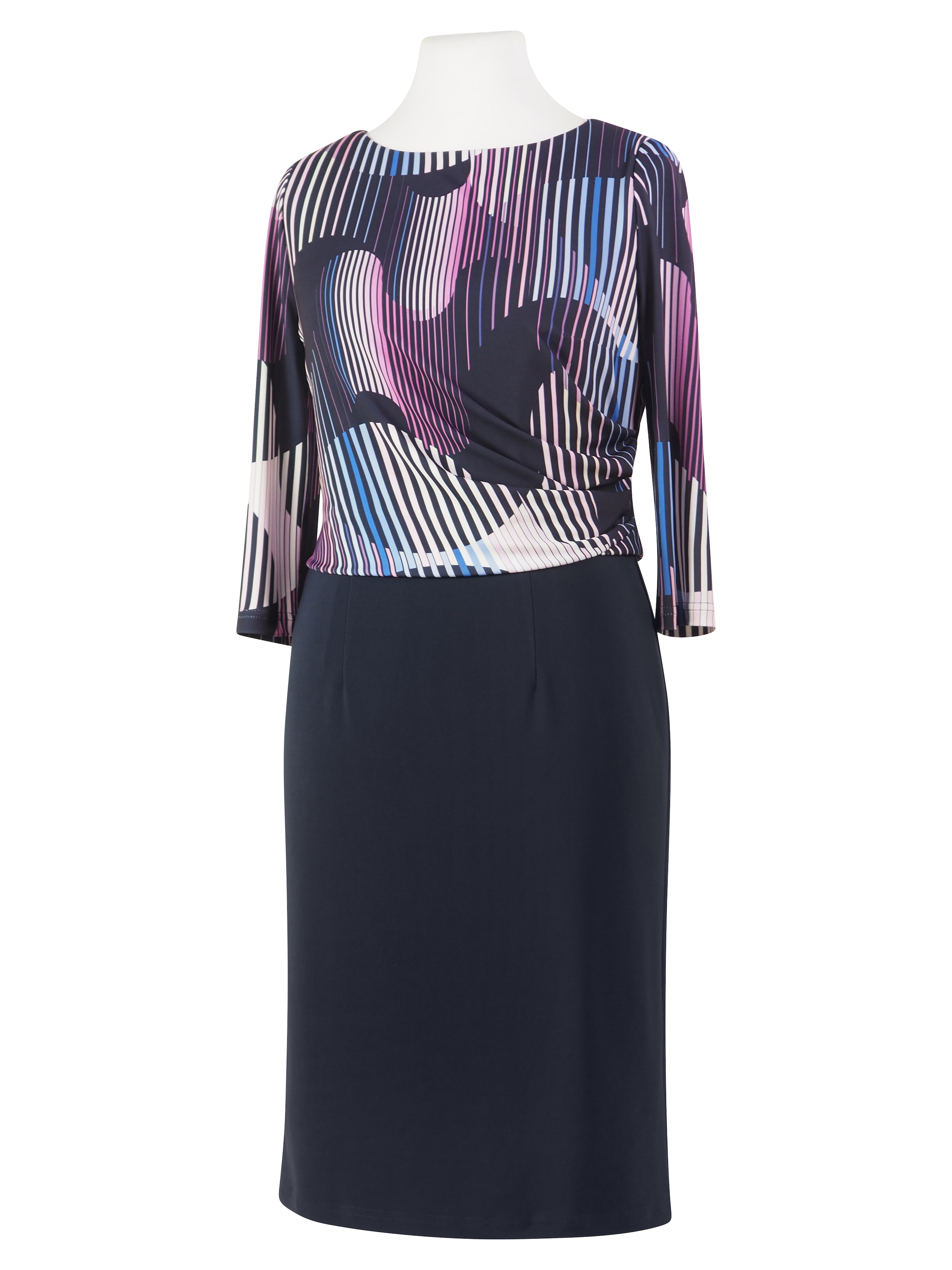 HERMANN LANGE Collection Druckkleid, in 2-teiliger Optik