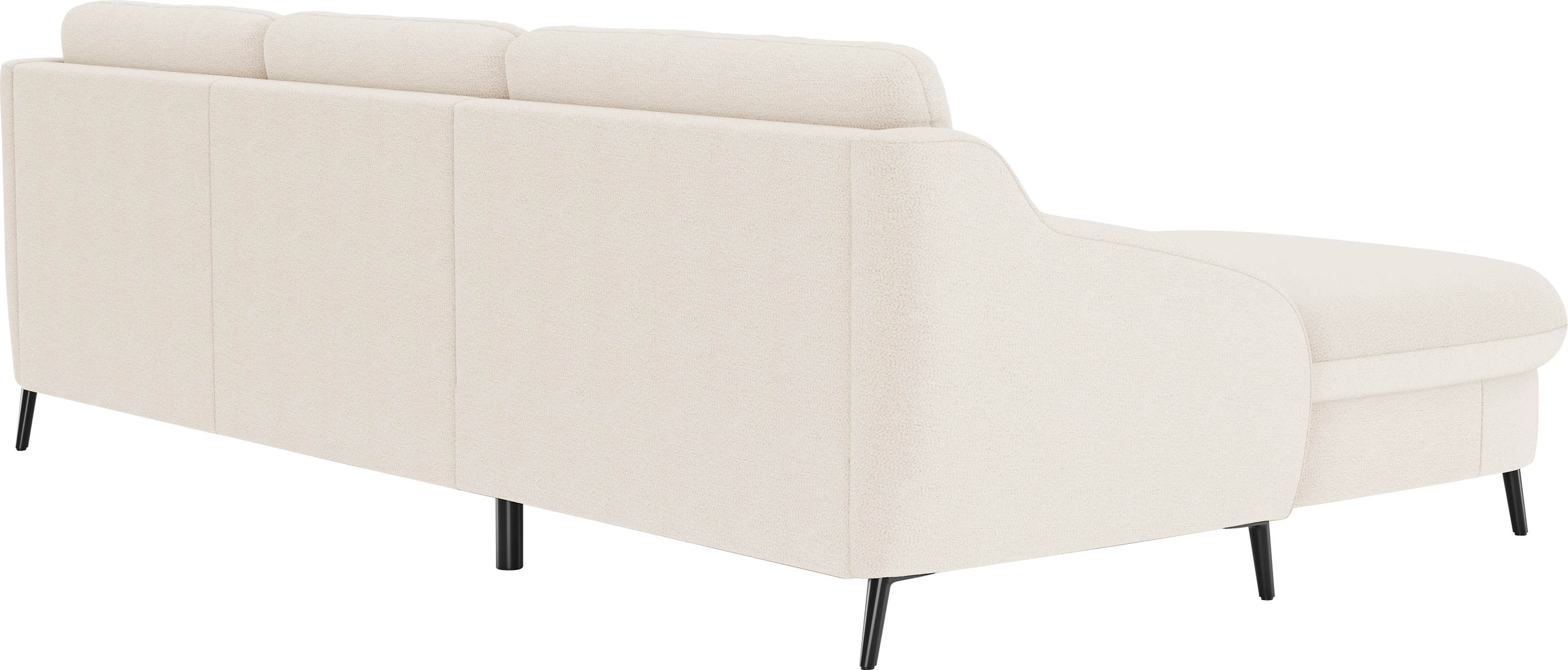 sit&more Ecksofa »Soul L-Form«, wahlweise mit Bettfunktion und Bettkasten oder Schubkasten