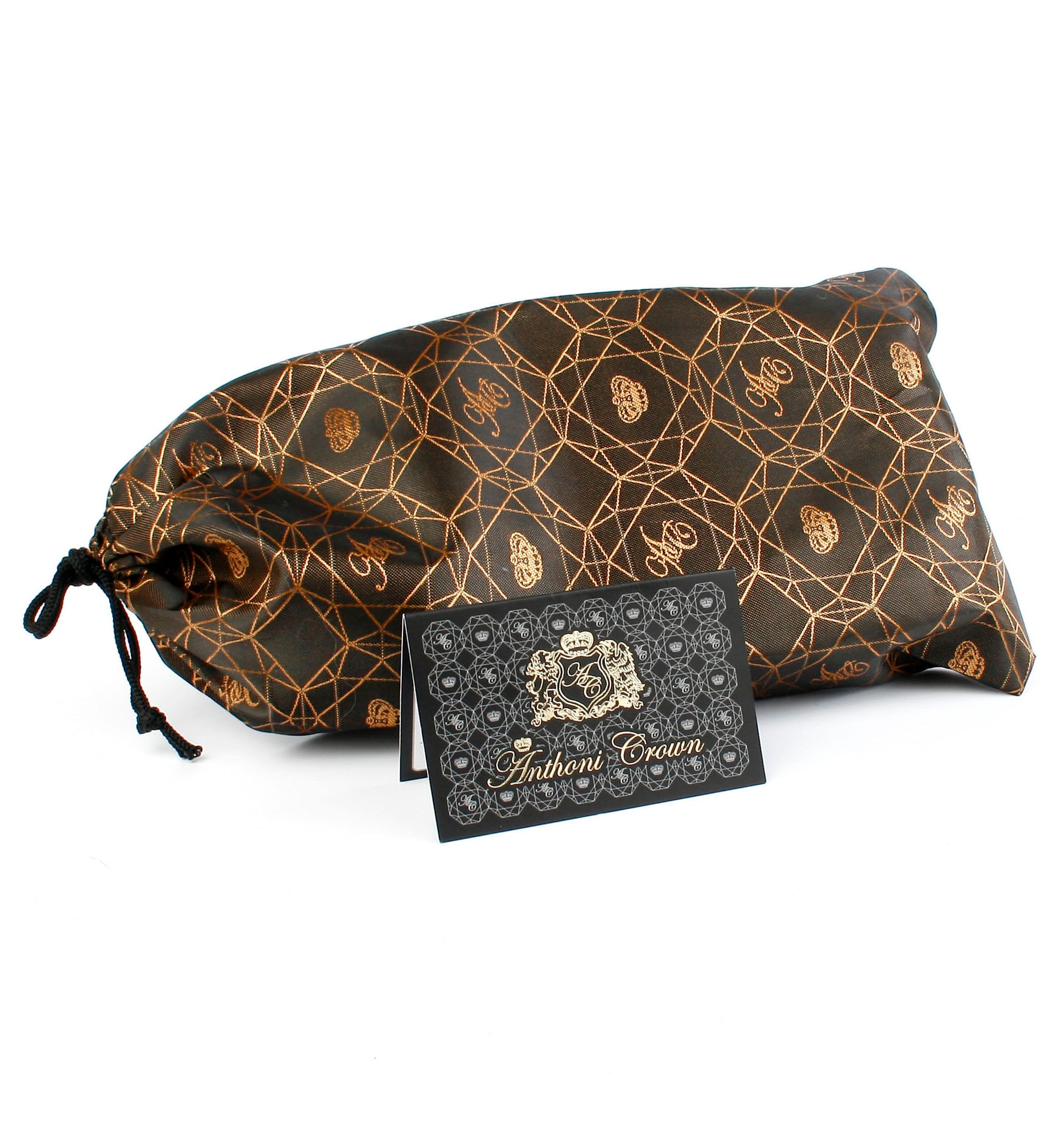 Anthoni Crown Ledergürtel Wendegürtel Hirsch-/Flechtprägung in dunkelblau