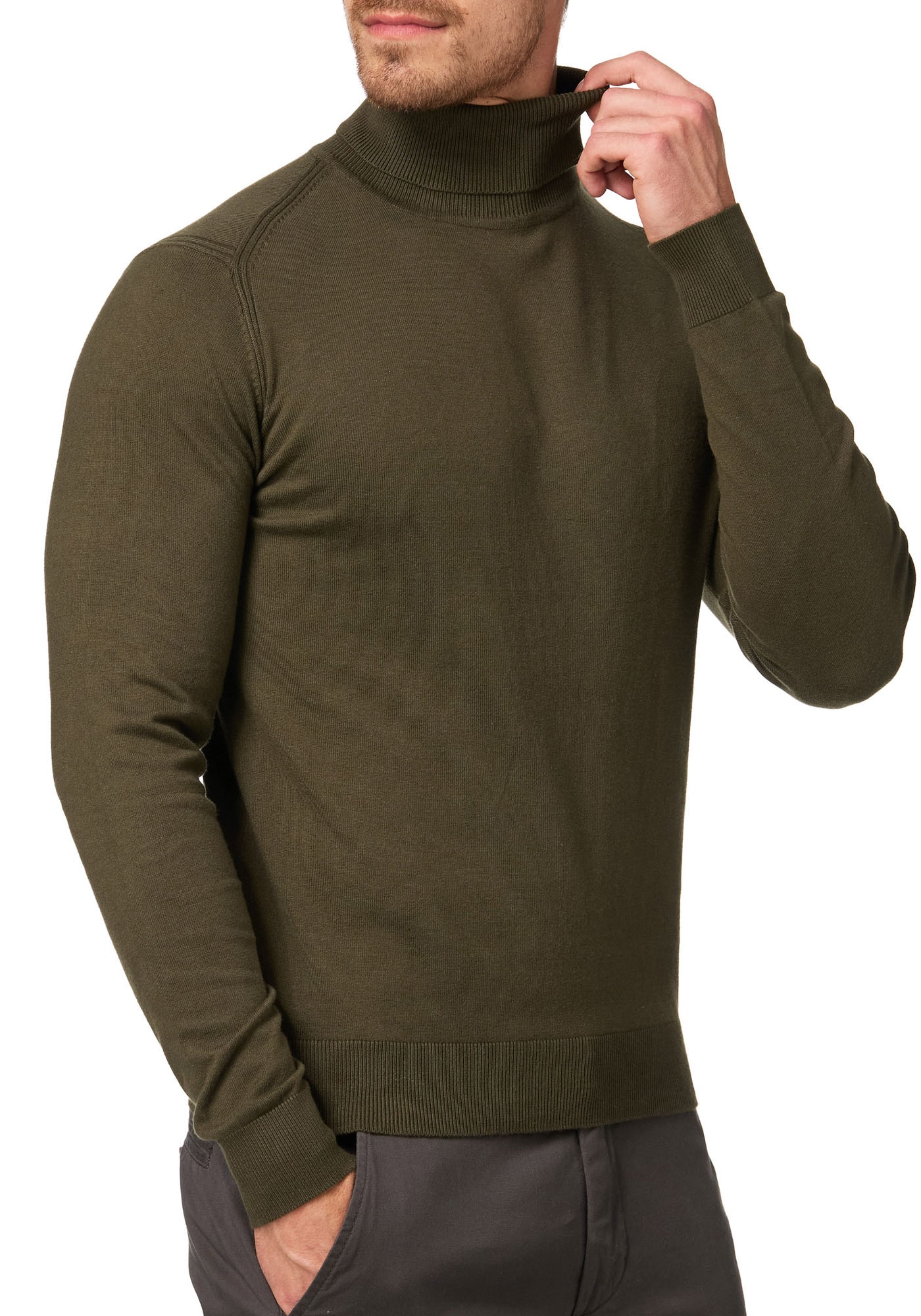 Indicode Rollkragenpullover »INBurns«