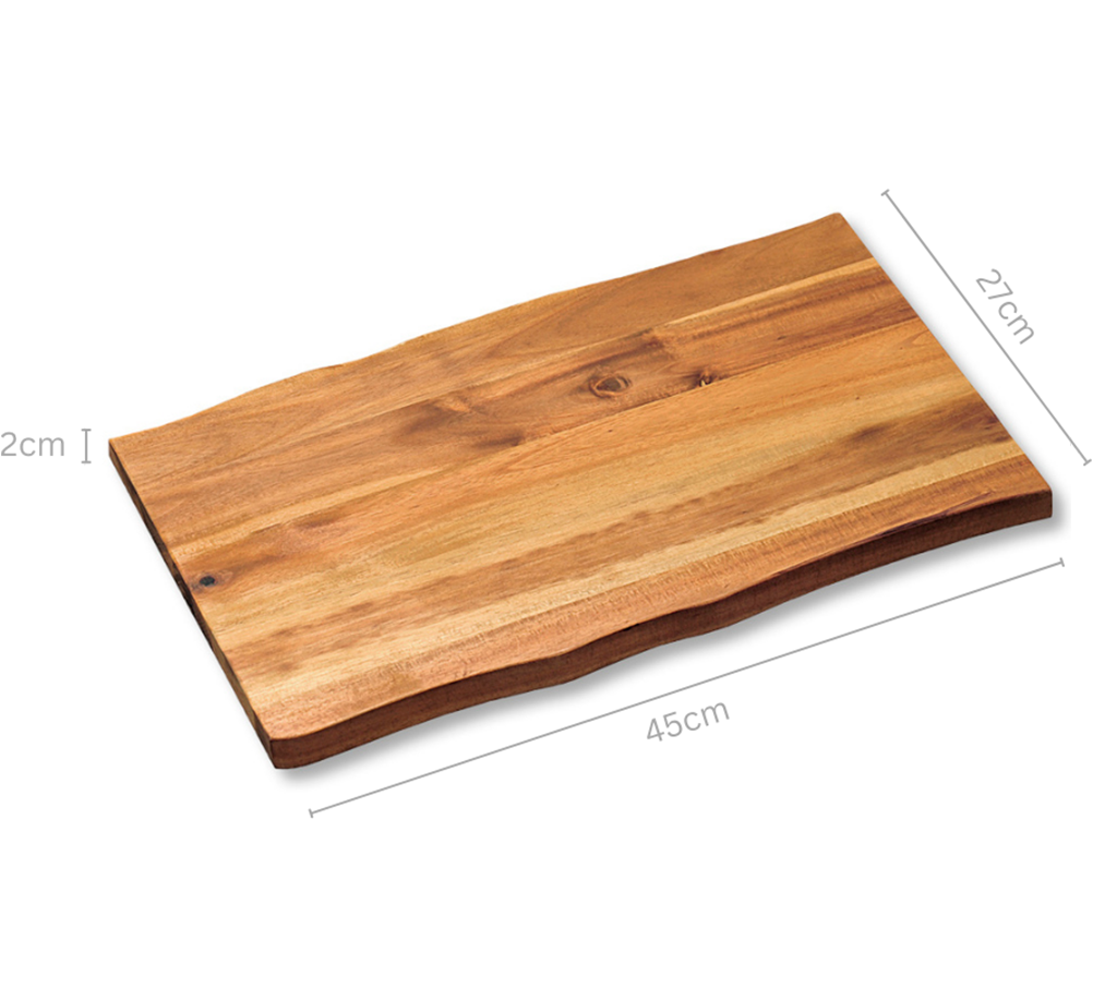 KESPER® Schneidebrett »Schneid-&Servierbrett, Akazie« aus FSC-zertifiziertem Holz