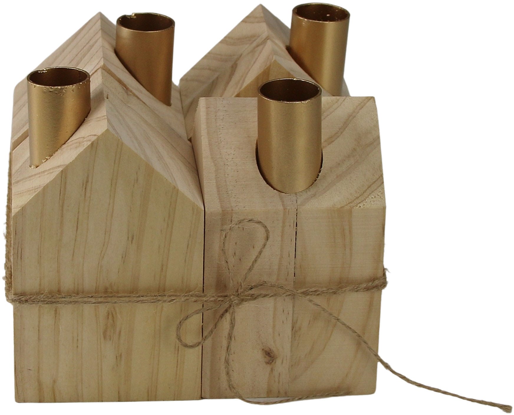 AM Design Adventsleuchter »Weihnachtsdeko«, Kerzenhalter, aus Holz, Höhe  ca. 13,5 cm auf Raten kaufen