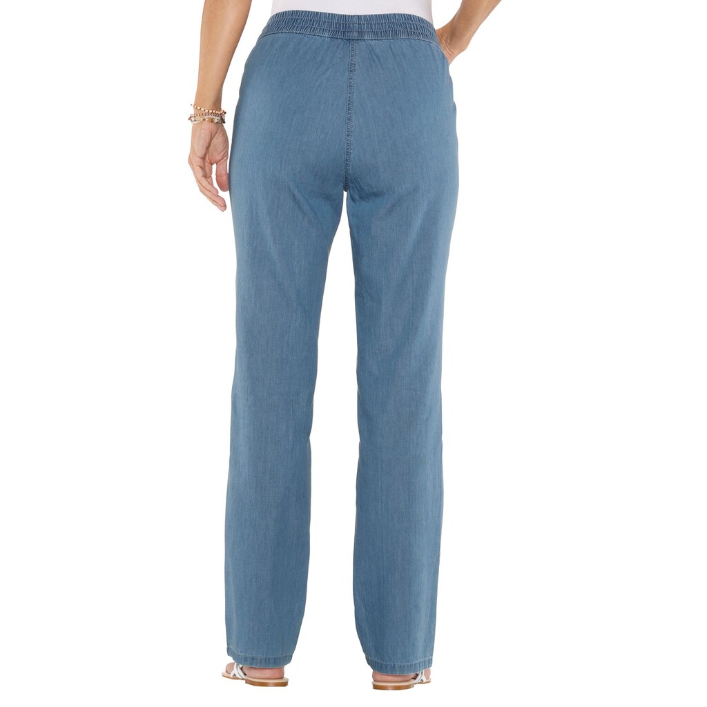 Classic Basics Schlupfjeans, (1 tlg.)