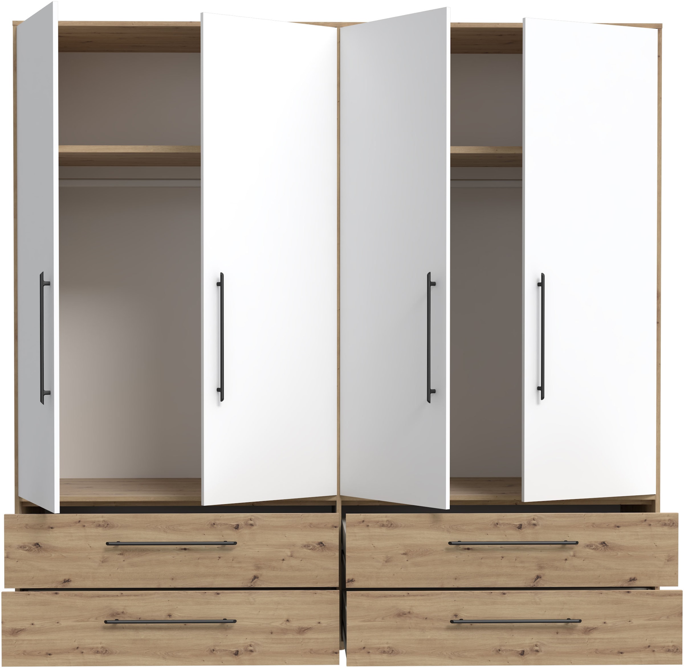 FORTE Drehtürenschrank, (B/H/T ca. 205,9x200,1x58,8cm)