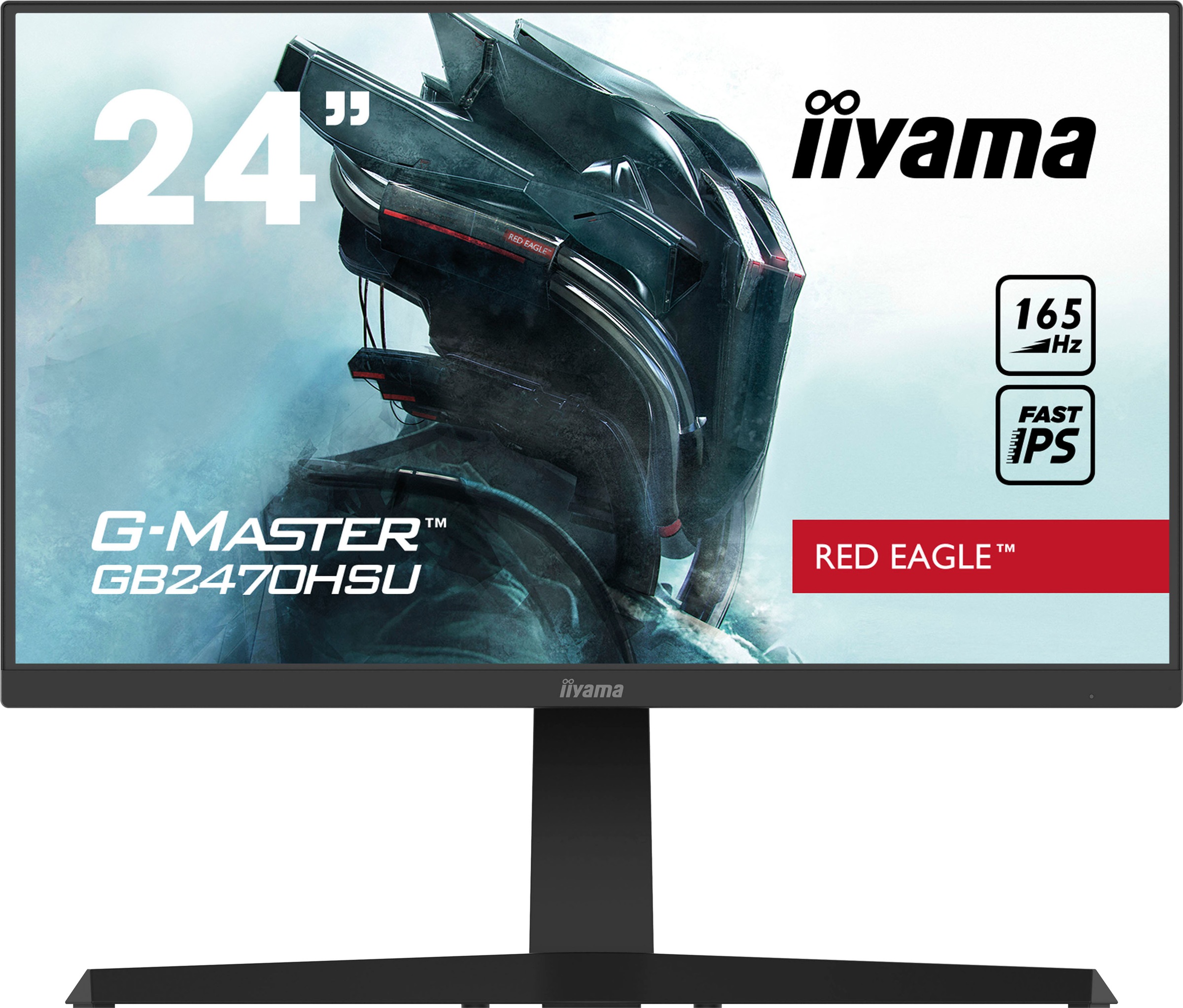 Hyrican Gaming-PC-Komplettsystem »Striker SET02292«, Windows 11, i7-12700F, inklusive 23,8" Monitor iiyama GB2470HSU-B1