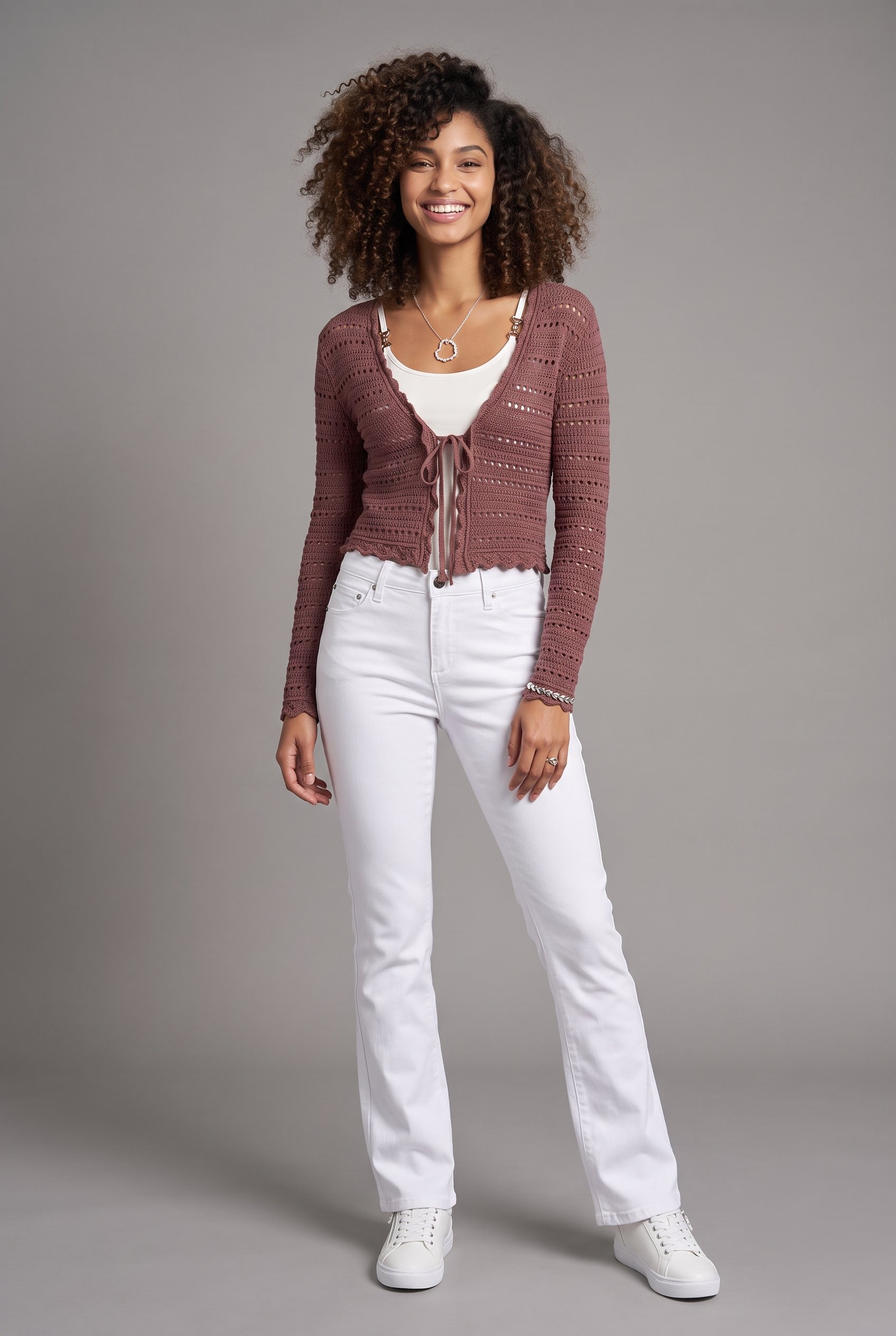 Aniston CASUAL Bootcut-Jeans in knöchelfreier Länge