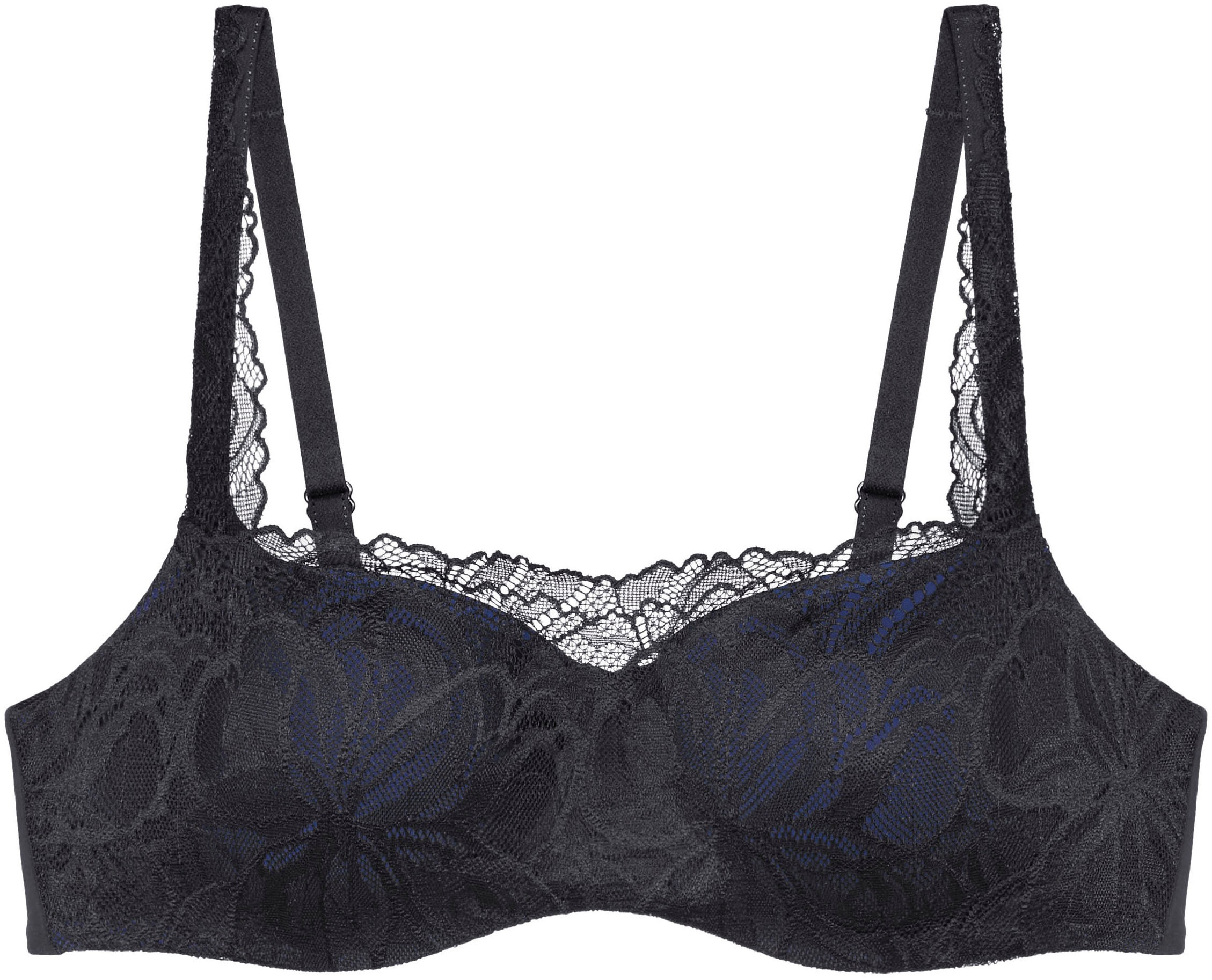 Triumph Bügel-BH »Body Make-Up Illusion Lace Balconette«, feine Stretch-Spitze
