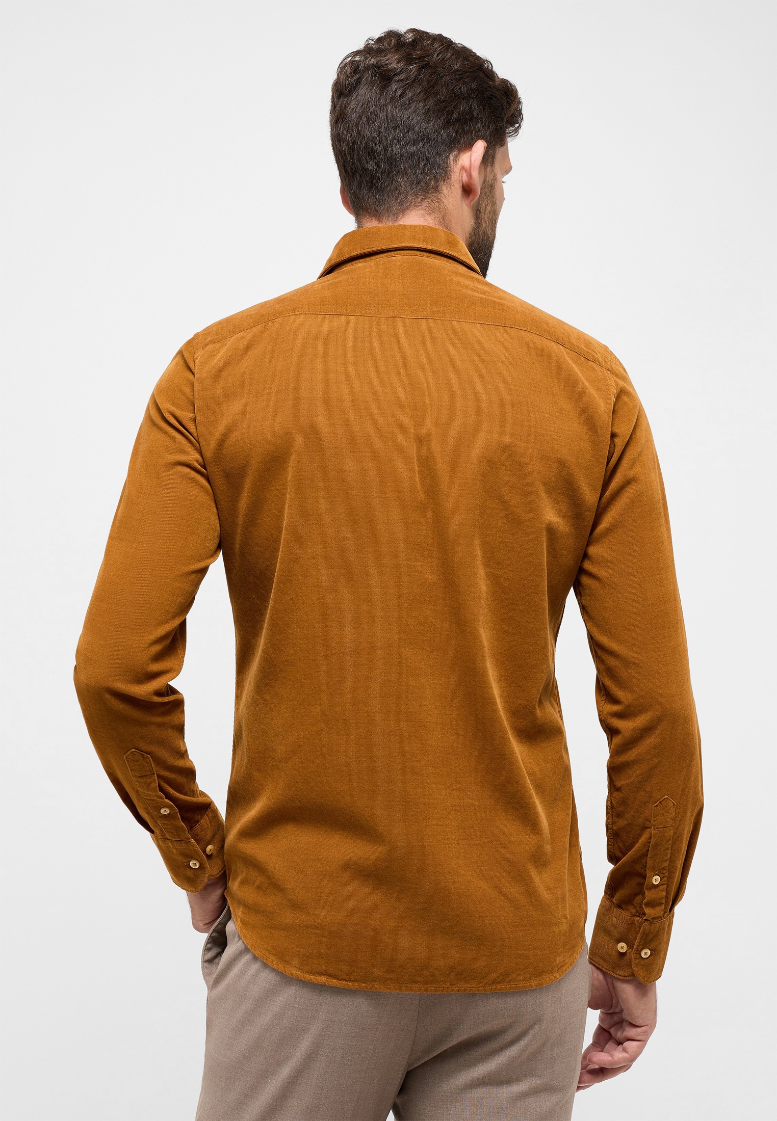 Eterna Langarmhemd »SLIM FIT« EASY IRON (bügelleicht)