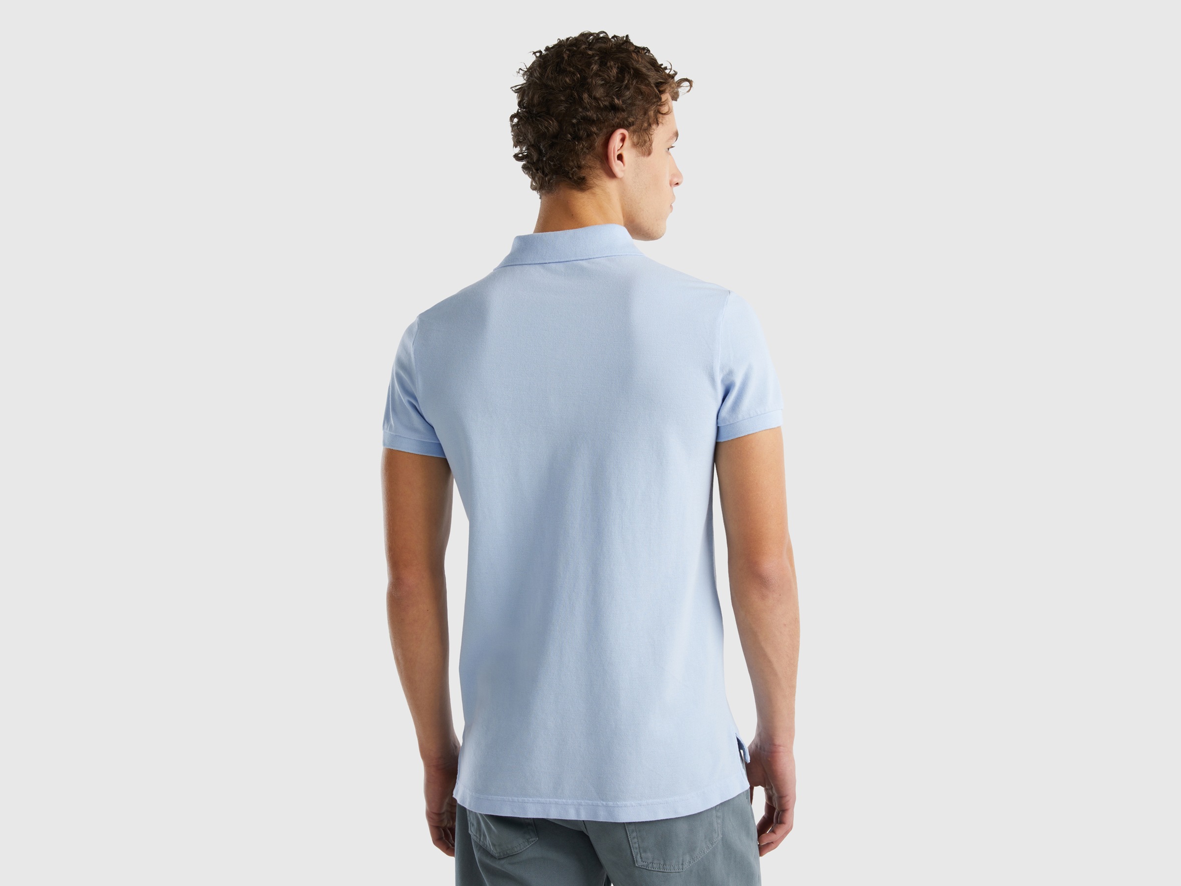United Colors of Benetton Poloshirt, mit großem Label-Badge