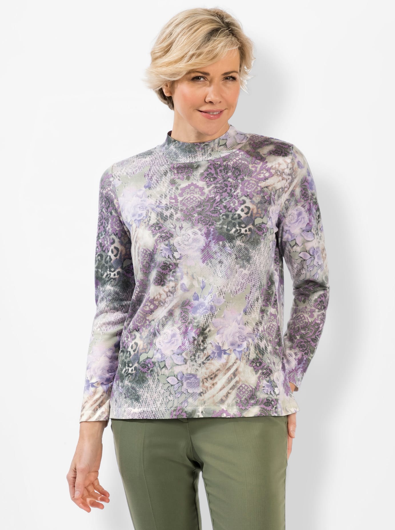 Classic Stehkragenpullover »Pullover«