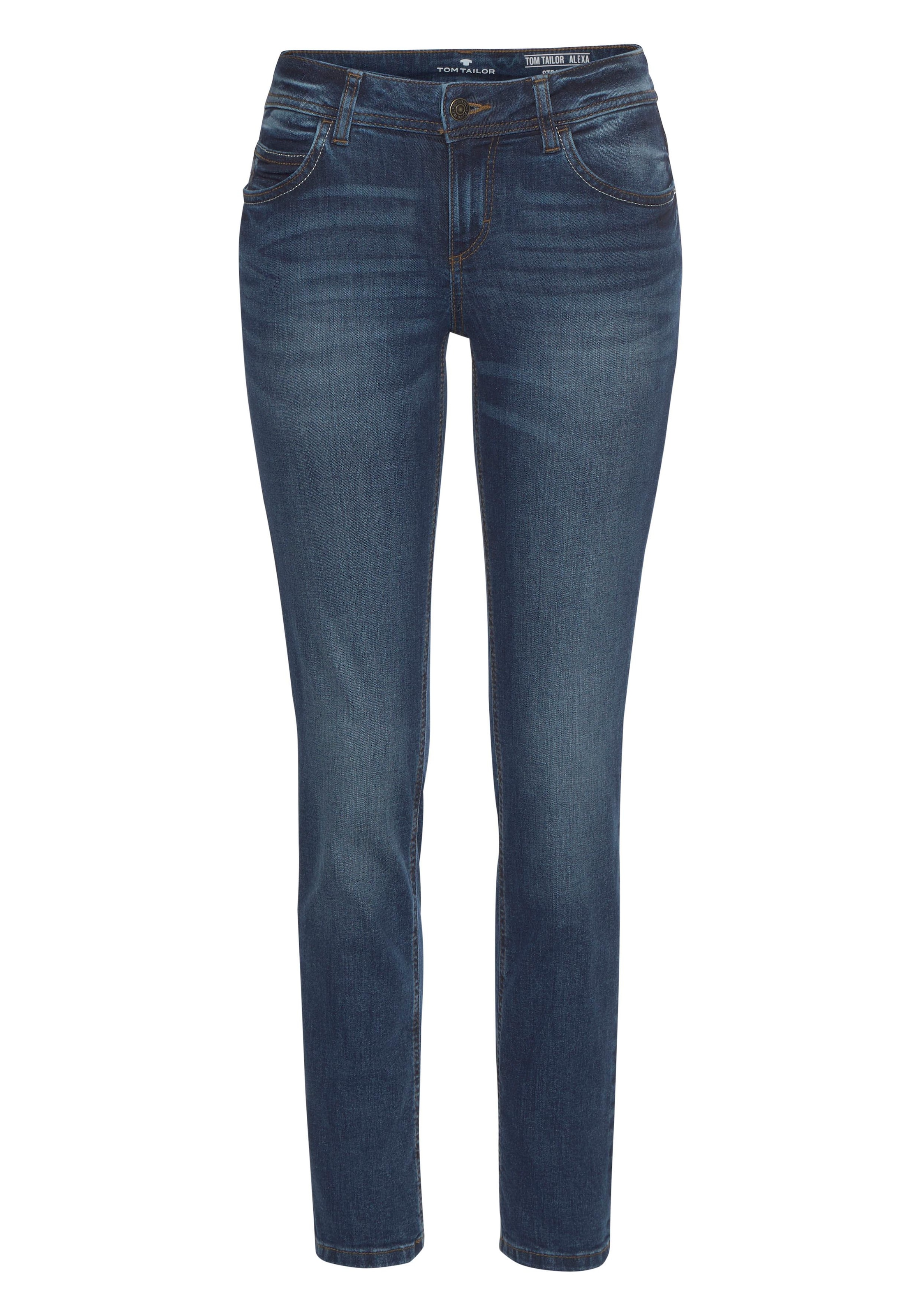 TOM TAILOR Straight-Jeans, im klassischen ♕ Design bei