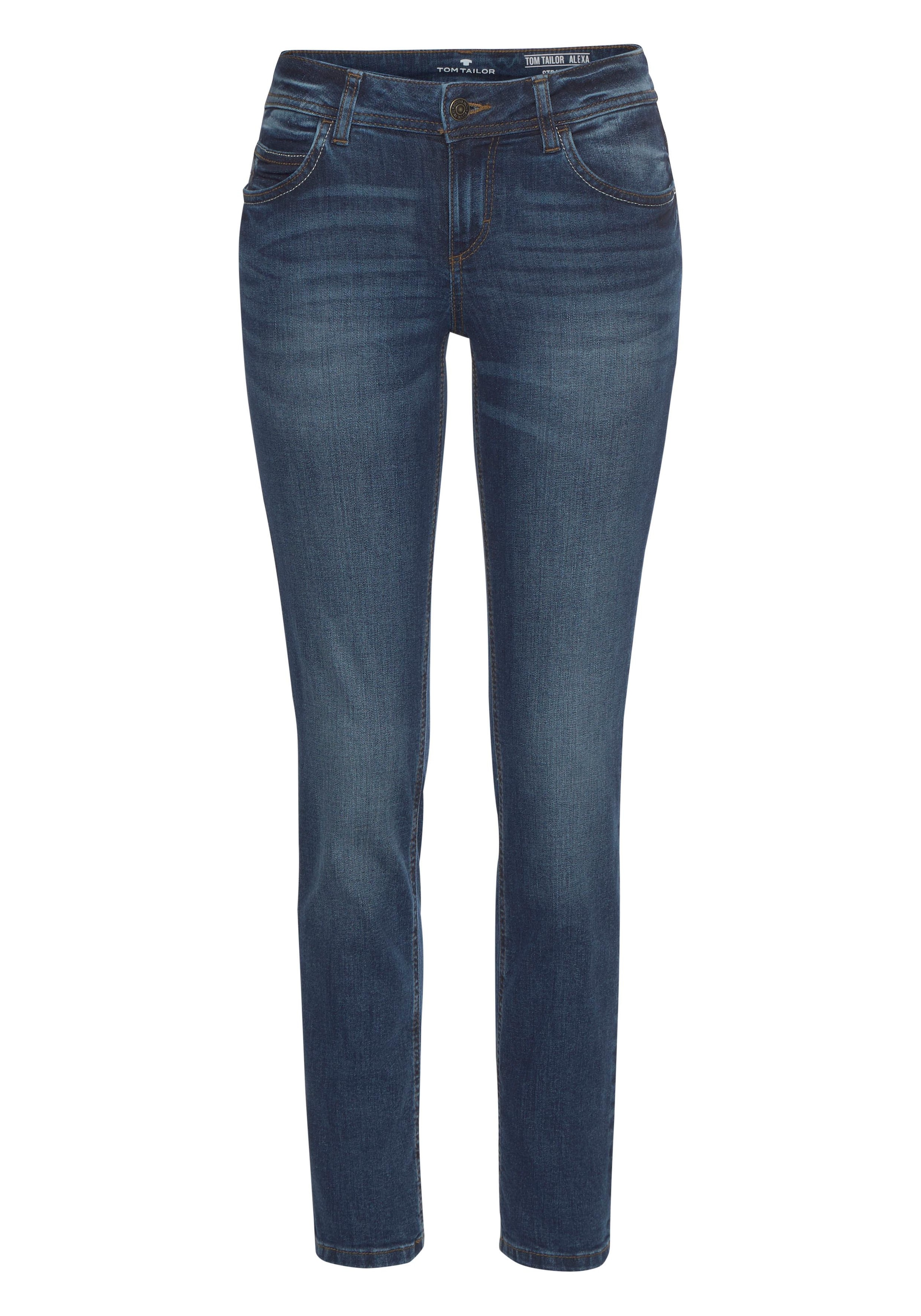 TOM TAILOR Straight-Jeans »Alexa Straight«, in 5-Pocket-Form