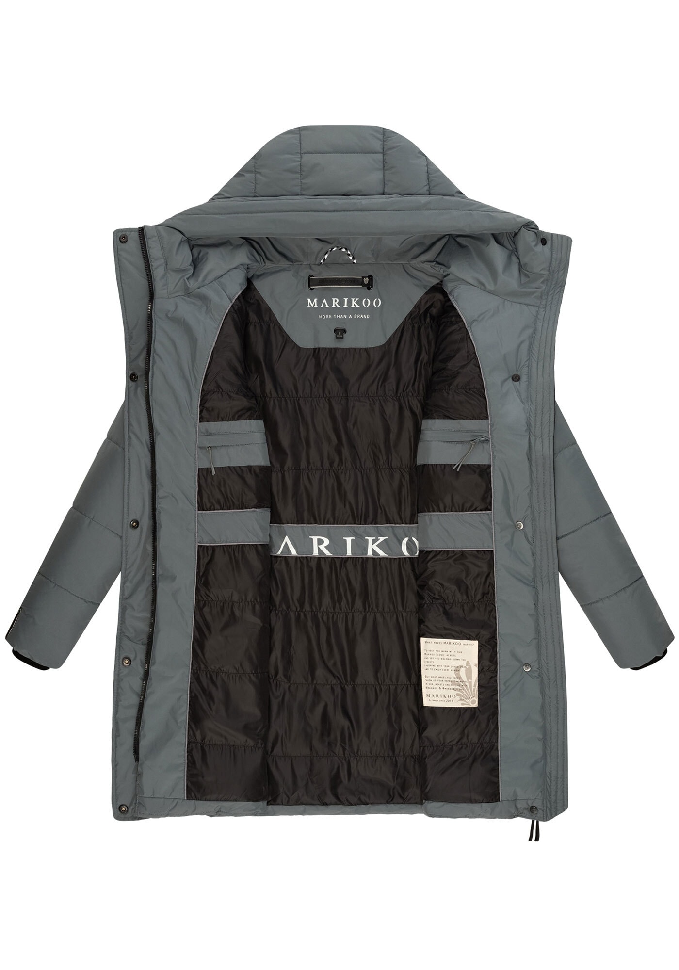 Marikoo Winterjacke »Marikoo Karumikoo XVI Damen Winterjacke B987«