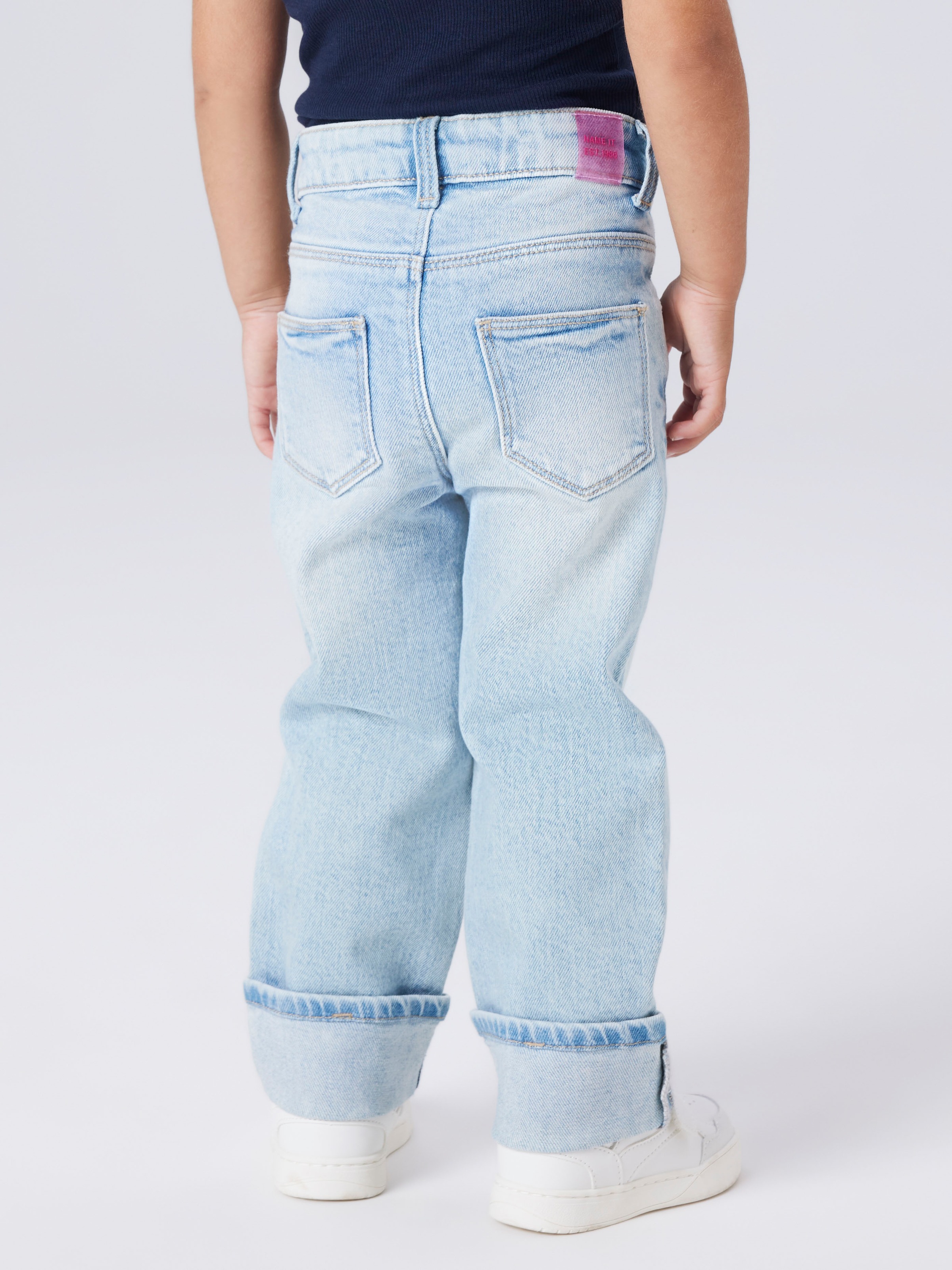 Name It Straight-Jeans »NMFROSE STRAIGHT FOLD JEANS 4224-AZ NOOS«