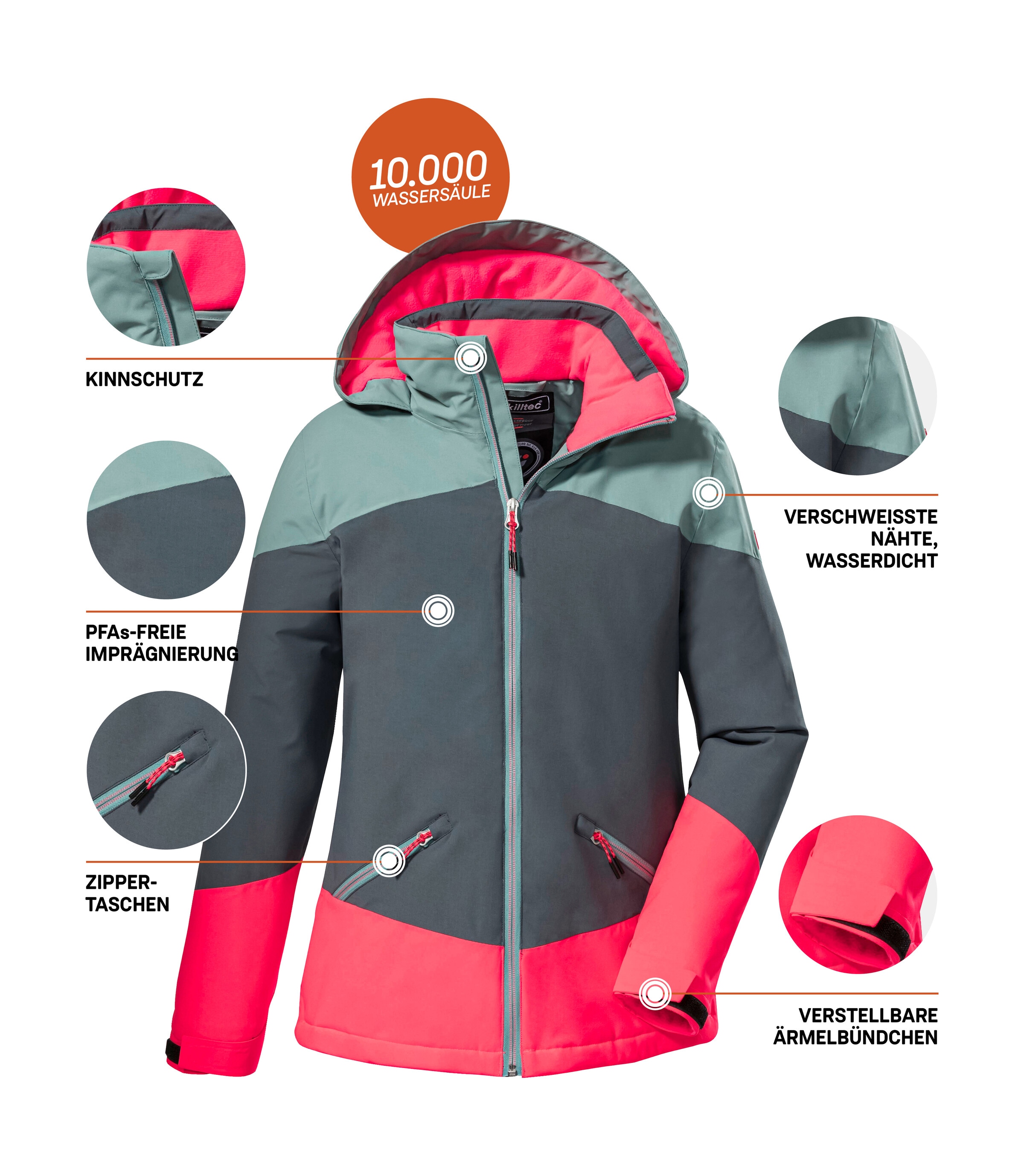 Killtec Outdoorjacke »KOW 195 GRLS JCKT«