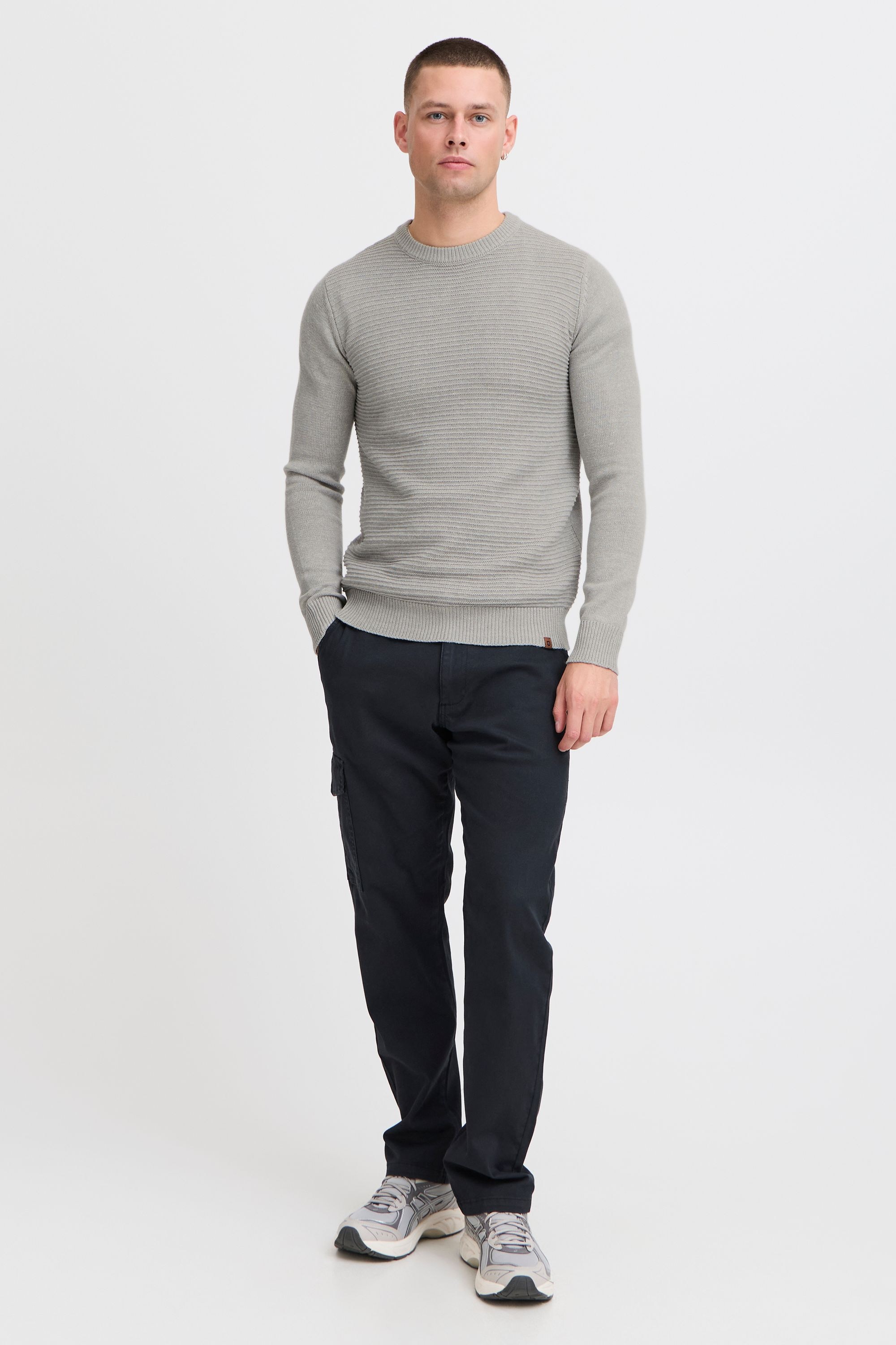 Indicode Strickfleece-Pullover »Strickpullover IDRicardo«