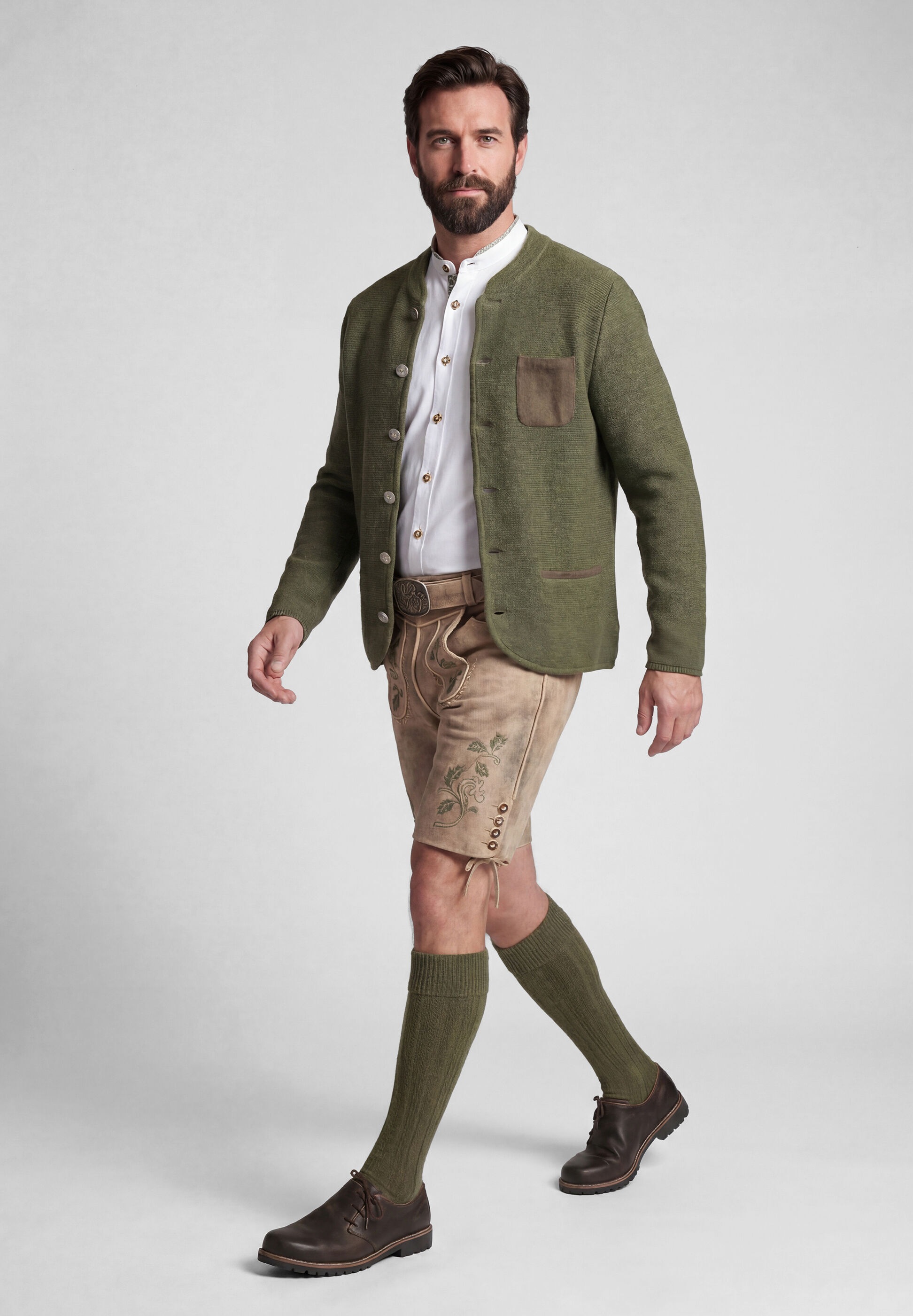 Spieth & Wensky Trachtenstrickjacke »Spieth & Wensky Strickjacke Kolja« mit bequemer Passform