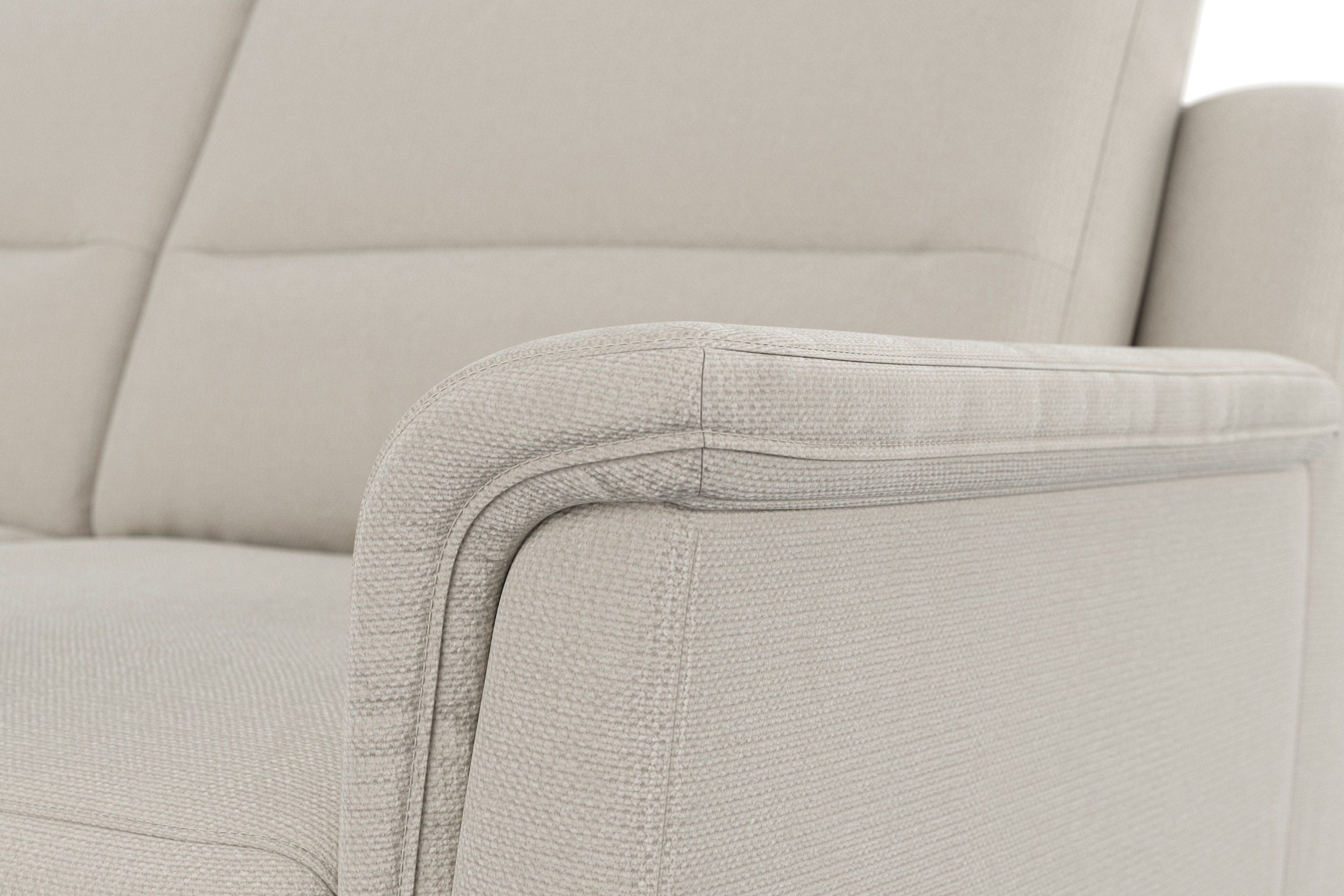 sit&more Ecksofa »Farö L-Form«, inklusive Federkern, wahlweise mit Bettfunktion und Bettkasten
