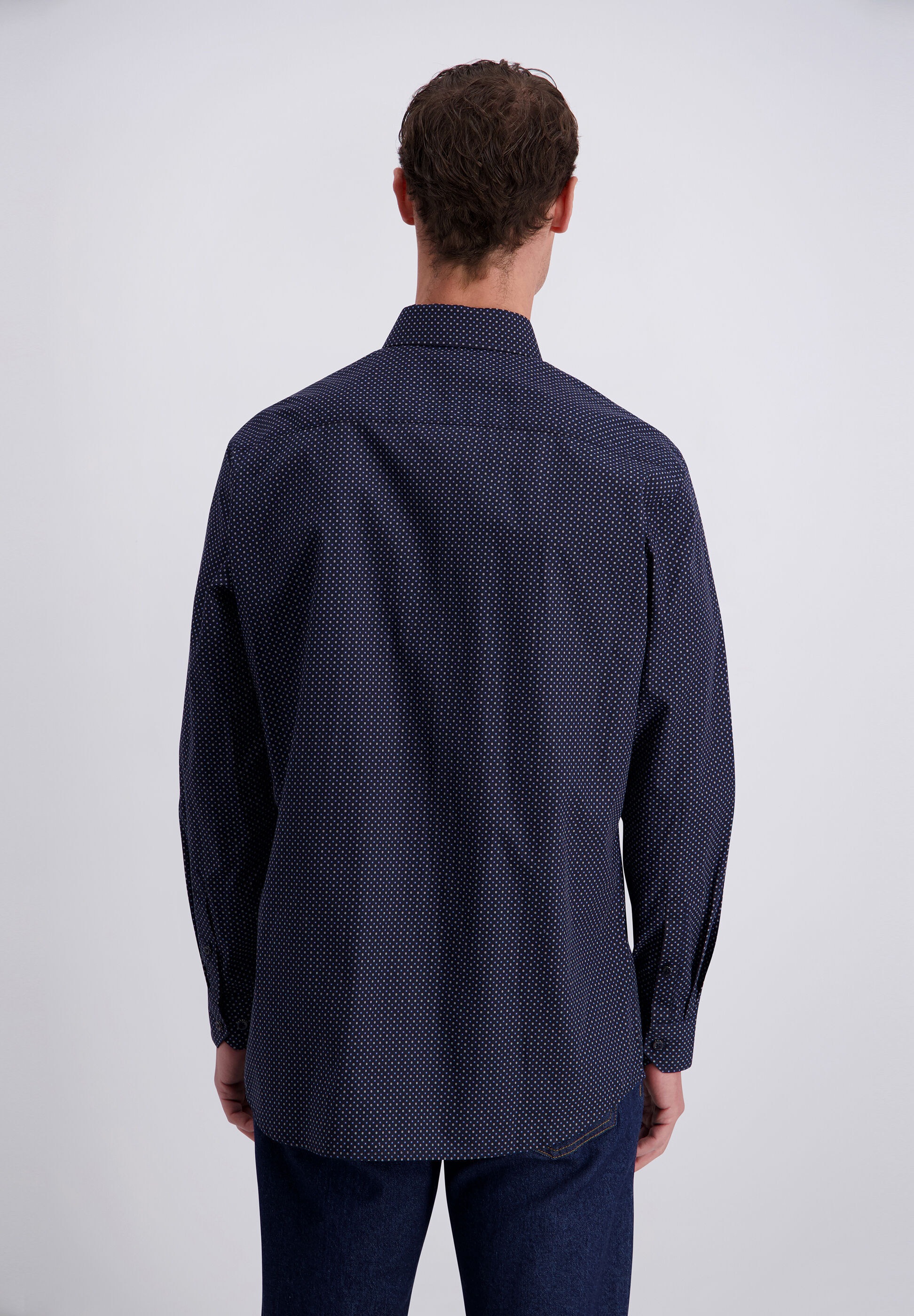 Pierre Cardin Businesshemd »Pierre Cardin Hemd« mit Allover-Print