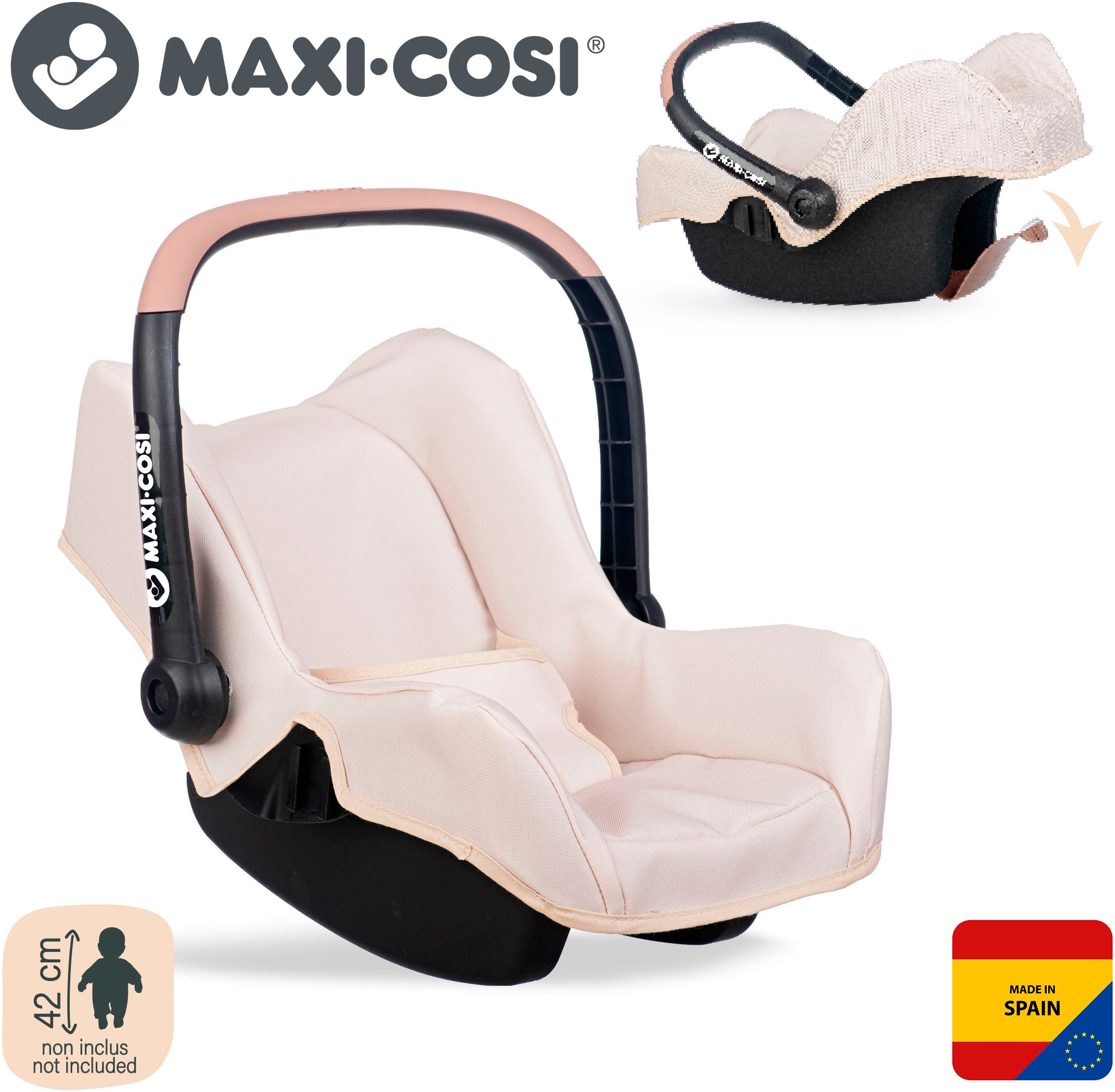 Smoby Puppen Autositz »Maxi-Cosi Puppenautositz«, Made in Europe