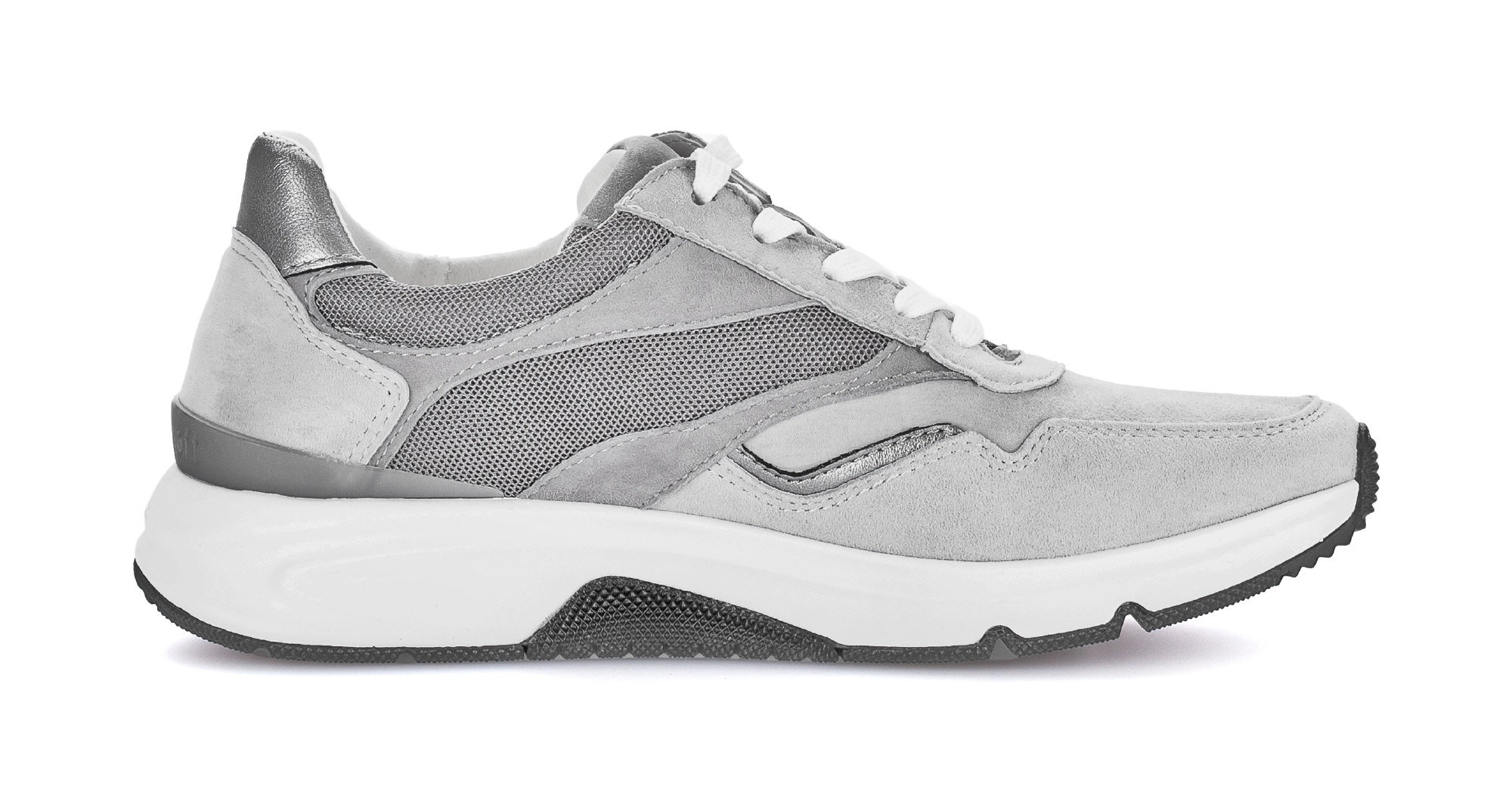 rollingsoft Keilsneaker  , Freizeitschuh, Halbschuh, Schnürschuh, Außenreißverschluss, G-Weite
