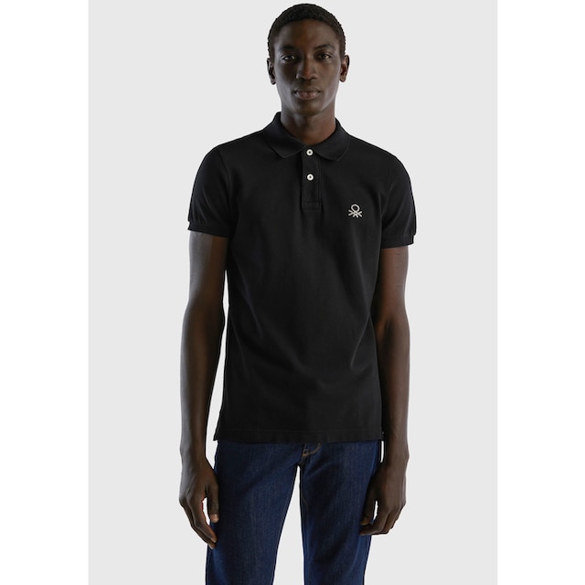 United Colors of Benetton Poloshirt, mit großem Label-Badge bei ♕
