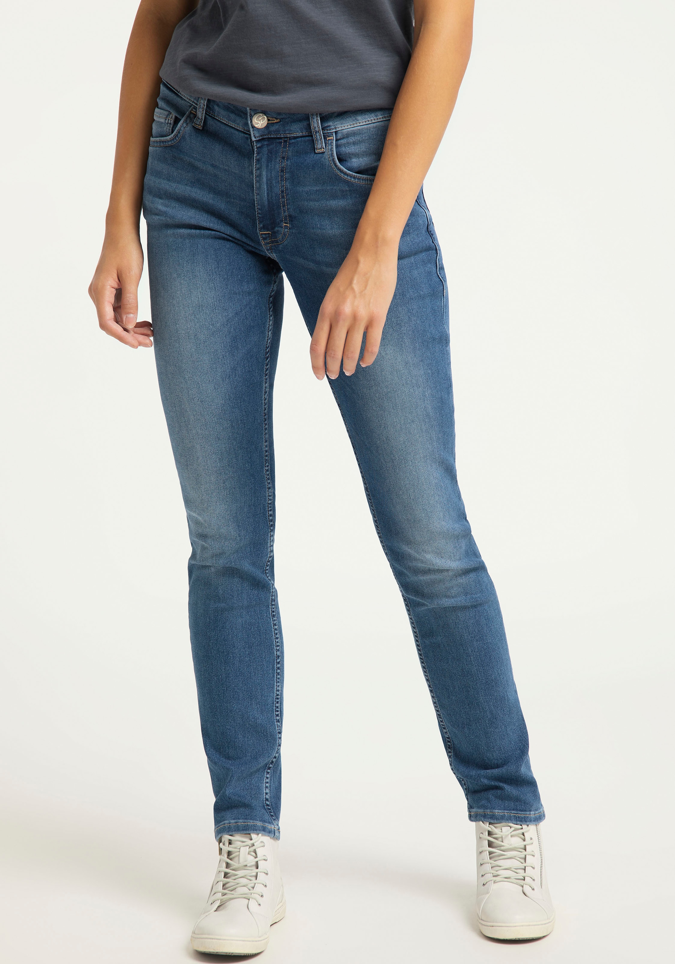 MUSTANG Straight-Jeans bei »Rebecca« ♕