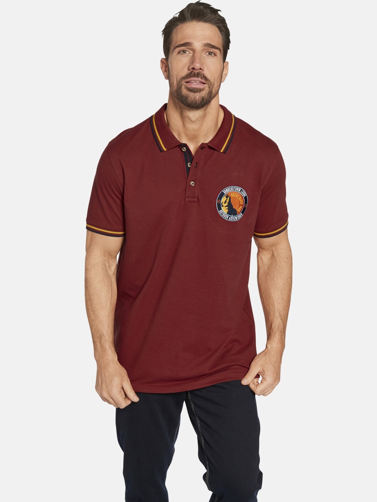 Jan Vanderstorm Poloshirt »Poloshirt HENTTE«