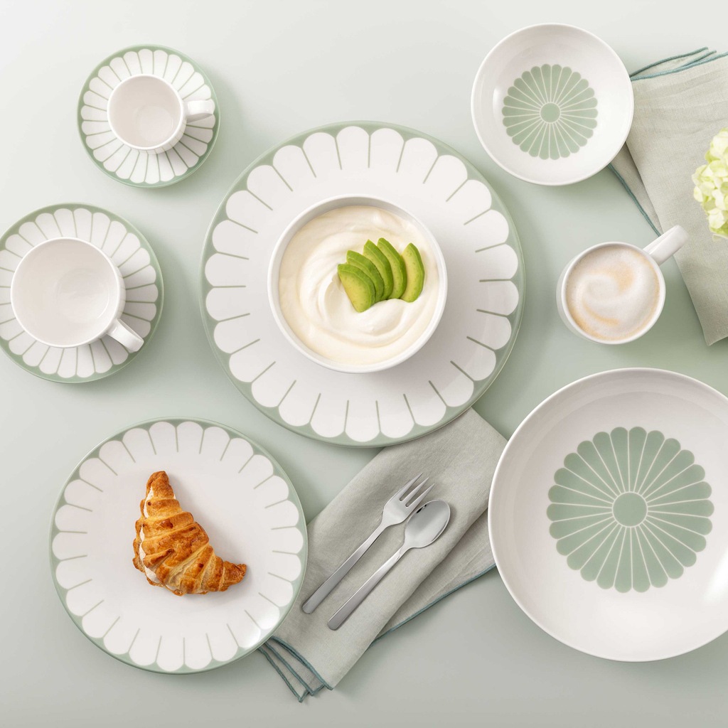 Villeroy & Boch Geschirr-Set »Tafelservice Fleur Couleur 12er Set«