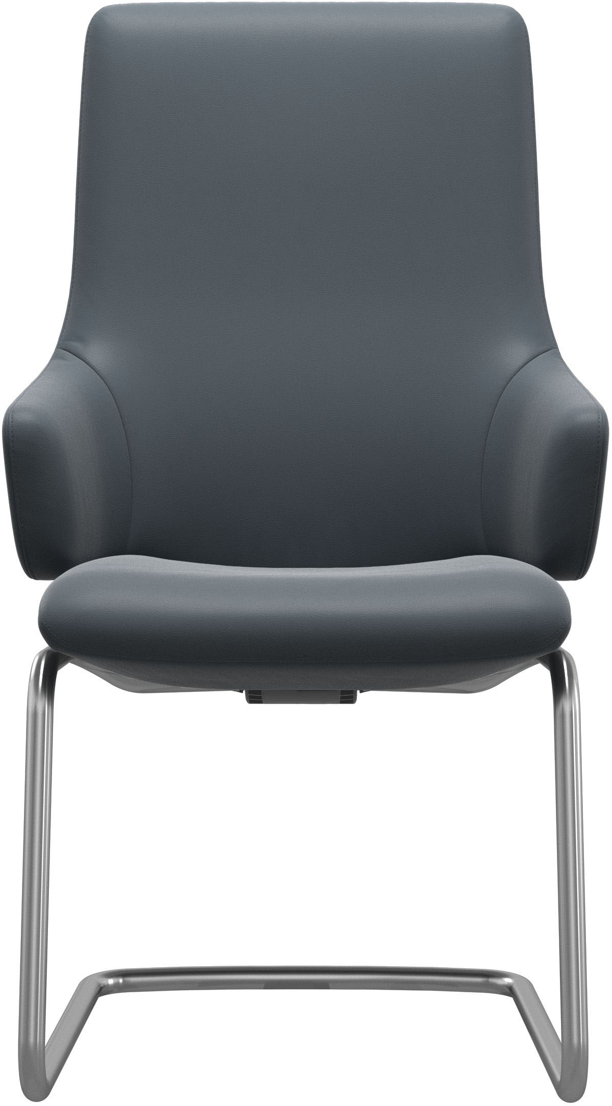 Stressless® Polsterstuhl »Laurel«, Leder BATICK, High Back mit Armlehne, Größe L, mit Beinen aus Stahl in Chrom matt