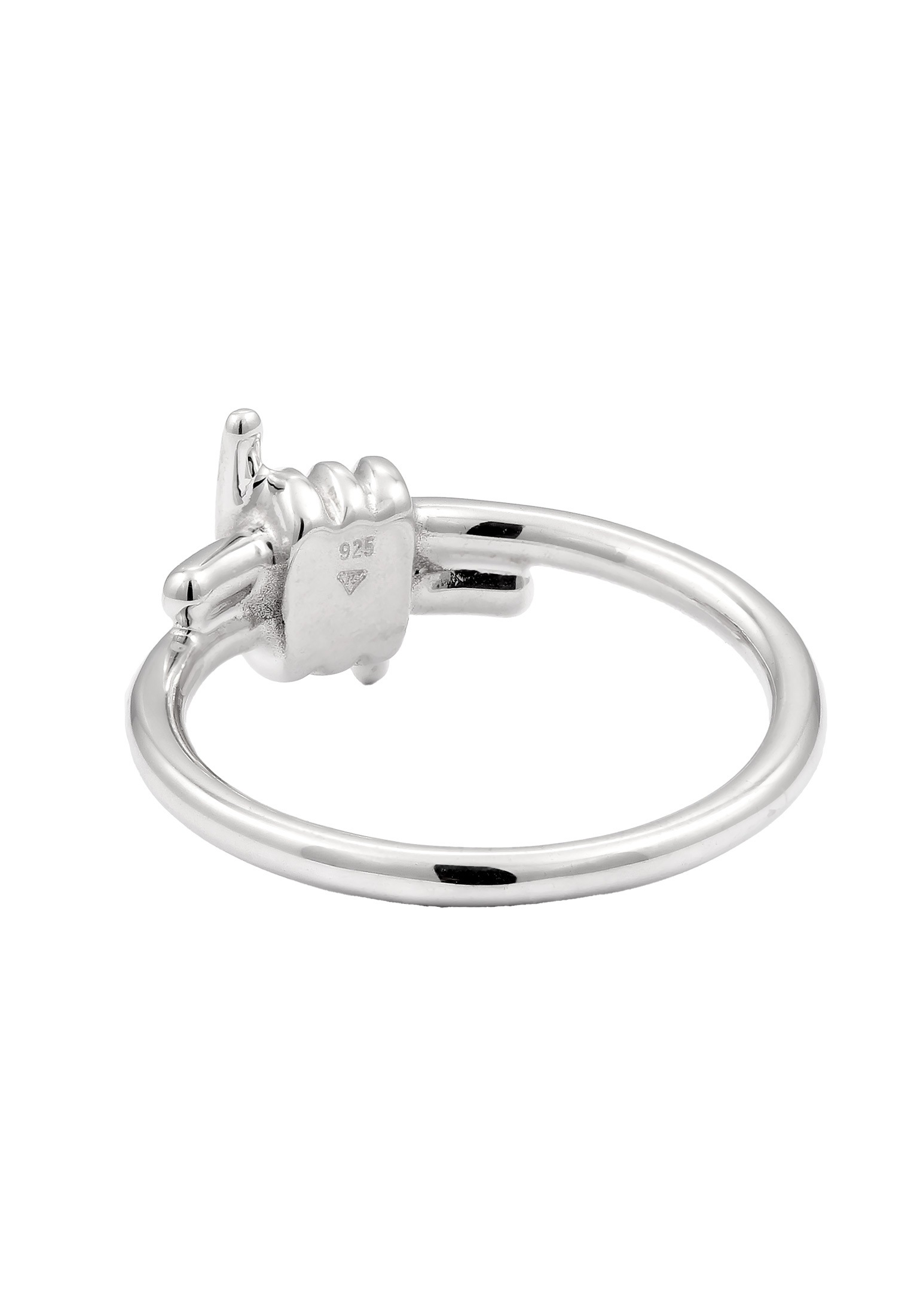 Kuzzoi Silberring »Ring Draht Look 925 Sterling Silber«