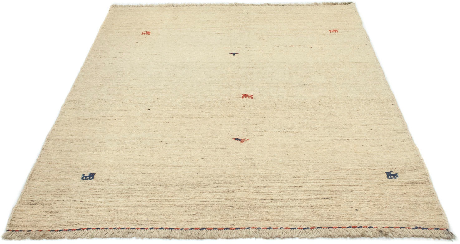 »Gabbeh kaufen Teppich Wollteppich handgeknüpft rechteckig, mehrfarbig«, morgenland handgeknüpft online