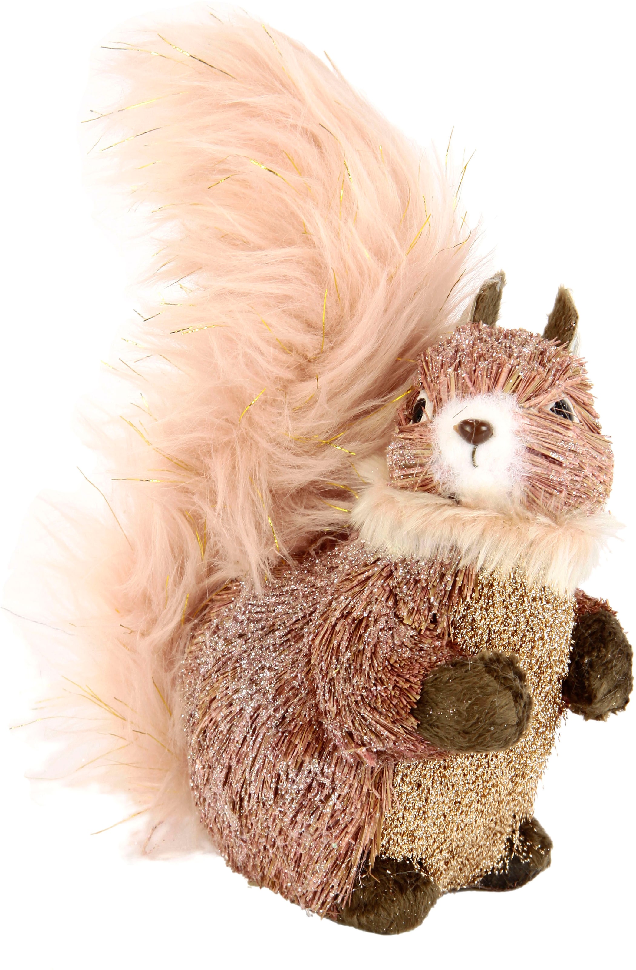I.GE.A. Dekofigur »Eichhörnchen«, aus Kunstfell